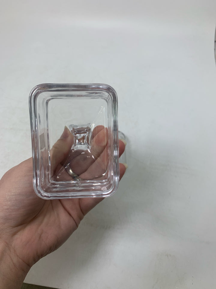 SMALL COVERED BUTTER DISH/ SERVER.