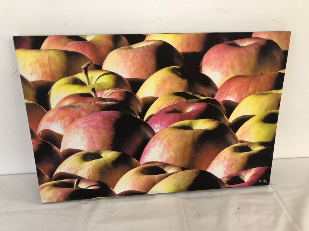 APPLES CANVAS WALL ART.