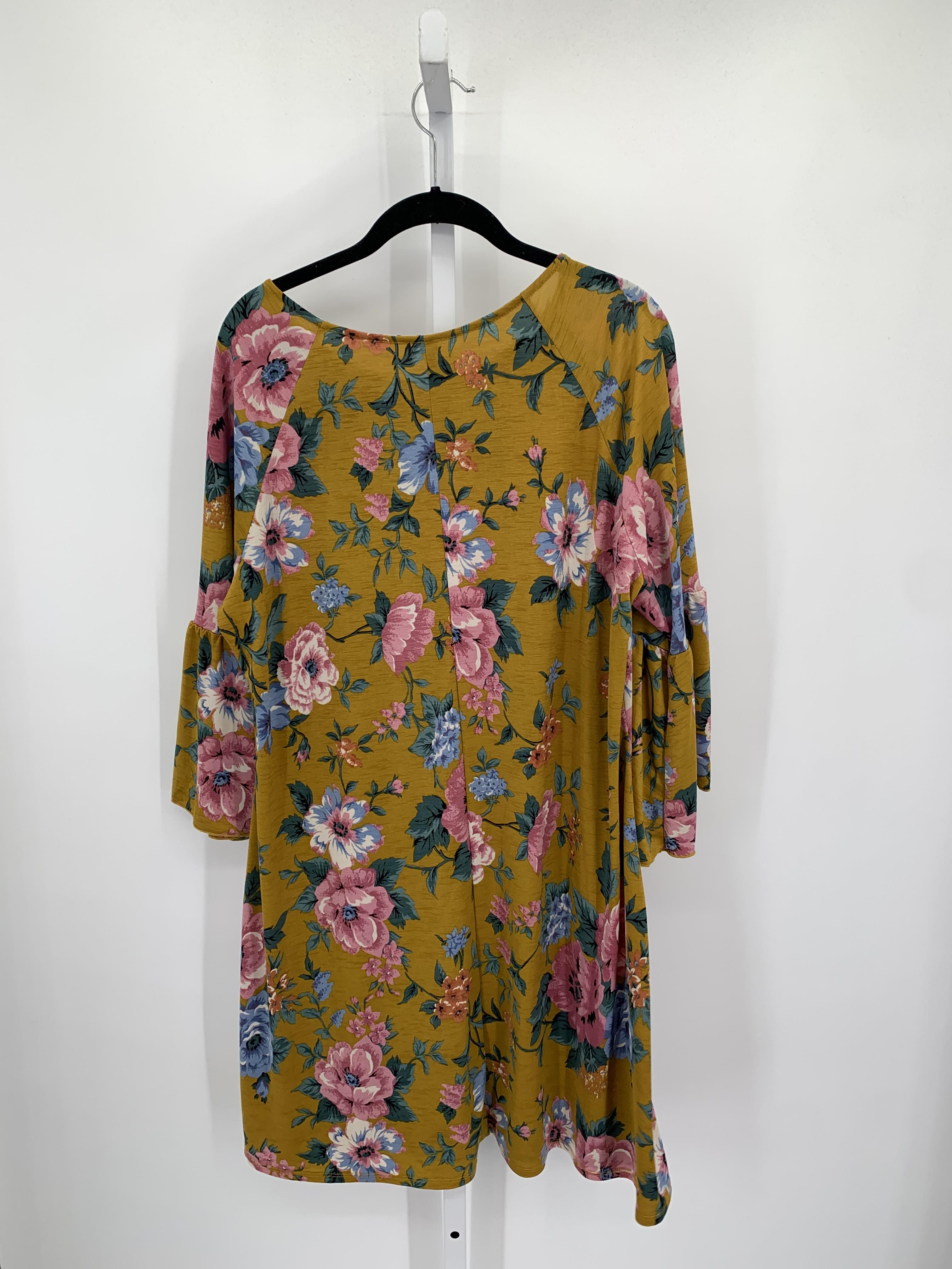 Size Extra Large Misses Long Sleeve Dress