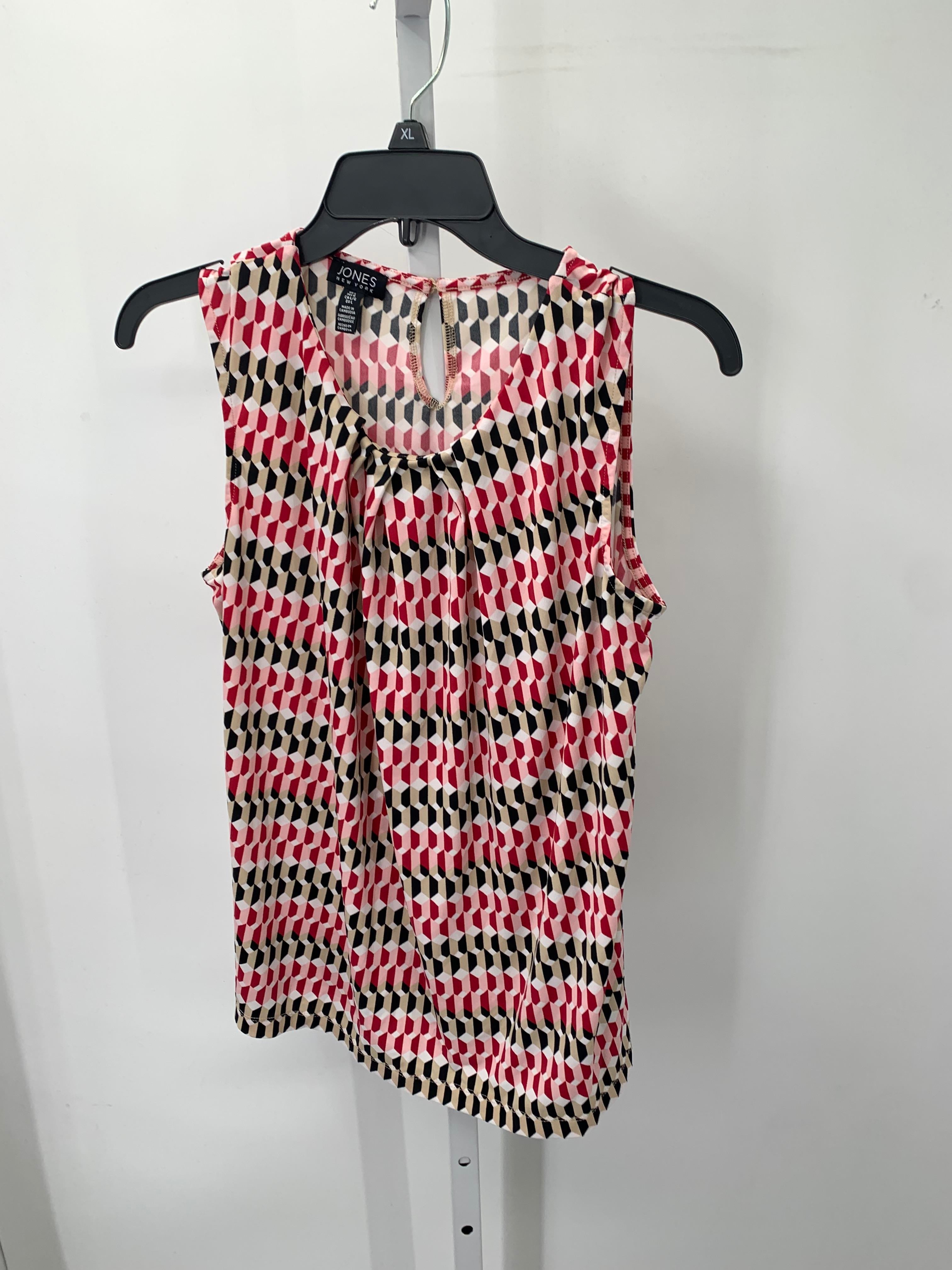 Jones New York Size Large Misses Sleeveless Shirt