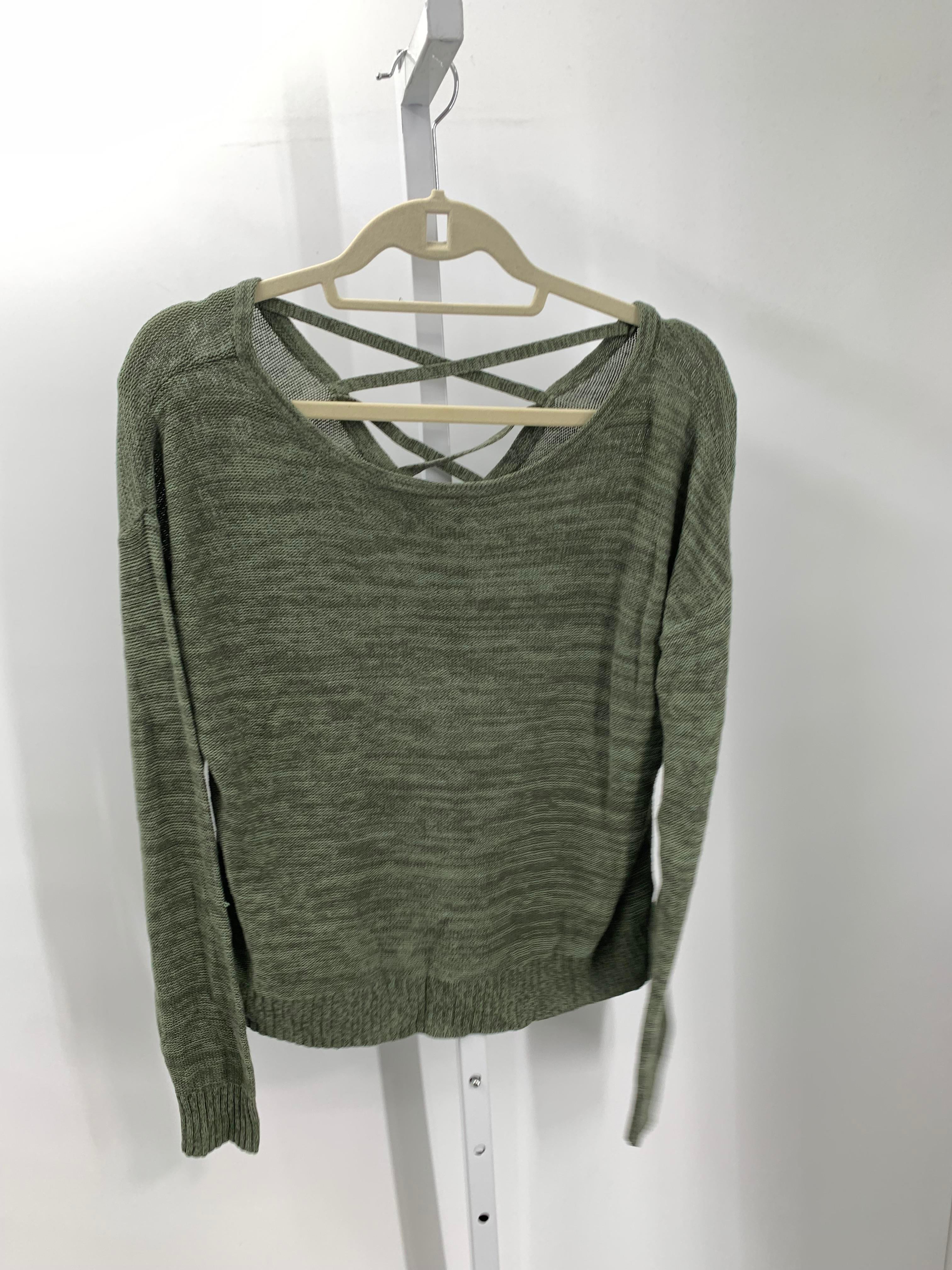 SO Size Large Juniors Long Sleeve Sweater