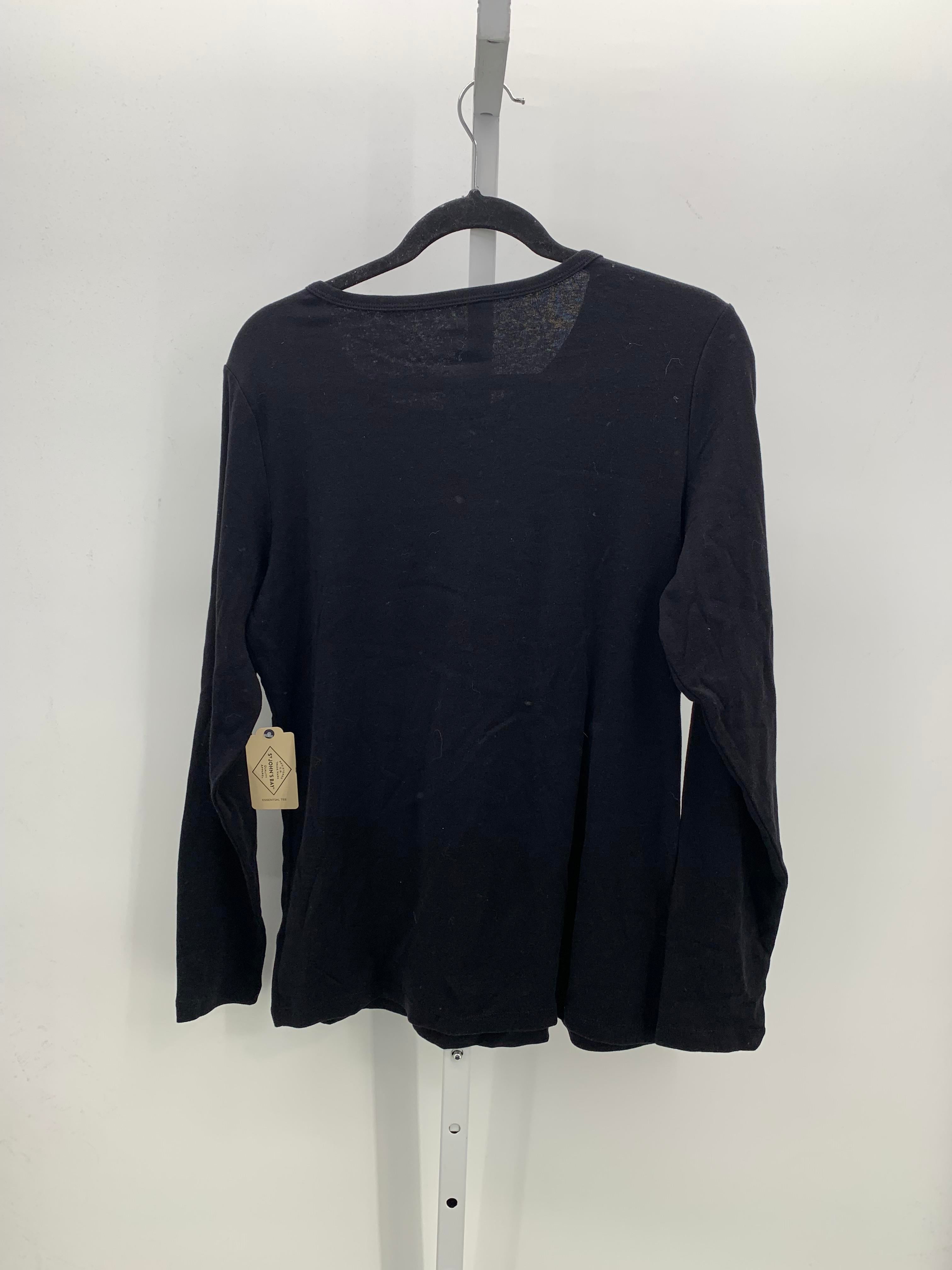 St. Johns Bay Size Large Misses Long Sleeve Shirt