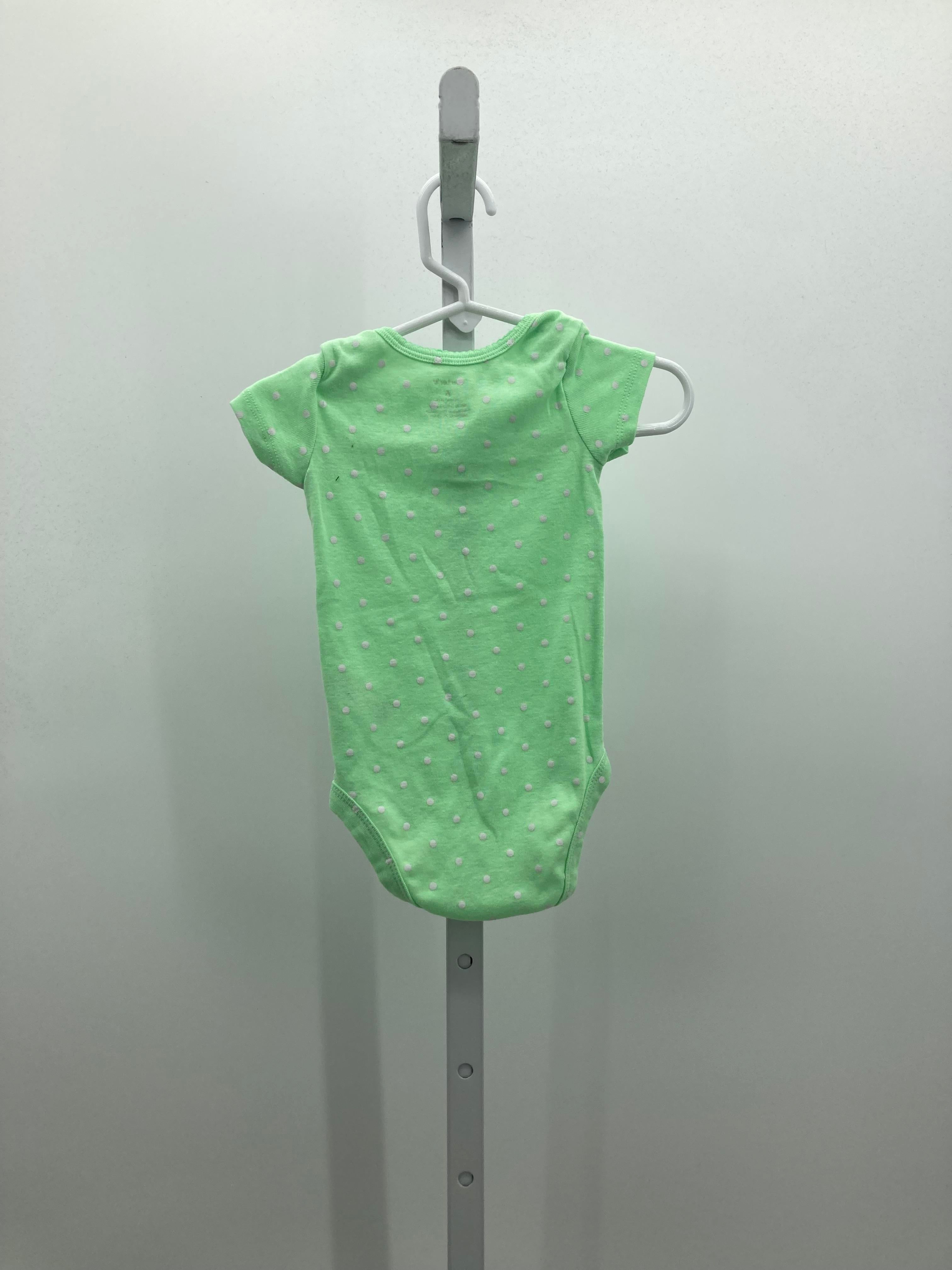 Carters Size 6 Months Girls Short Sleeve Shirt