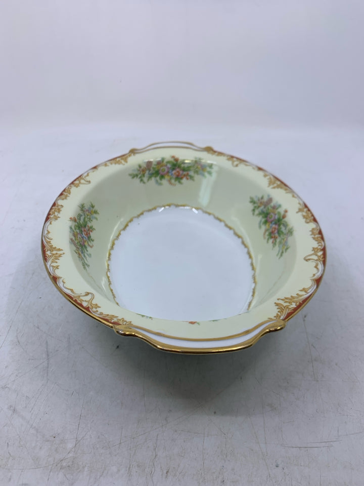 VTG OVAL DUDLEY SERVING BOWL.
