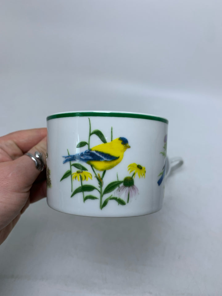 2 ASSORTED NEW ENGLAND BIRDS WILDLIFE FEDERATION MUGS.