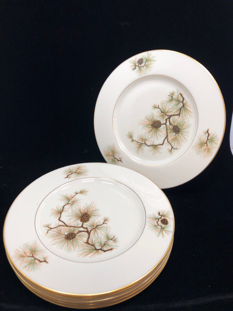32PC PINECONE DISH SET - LENOX - SRV FOR 6.