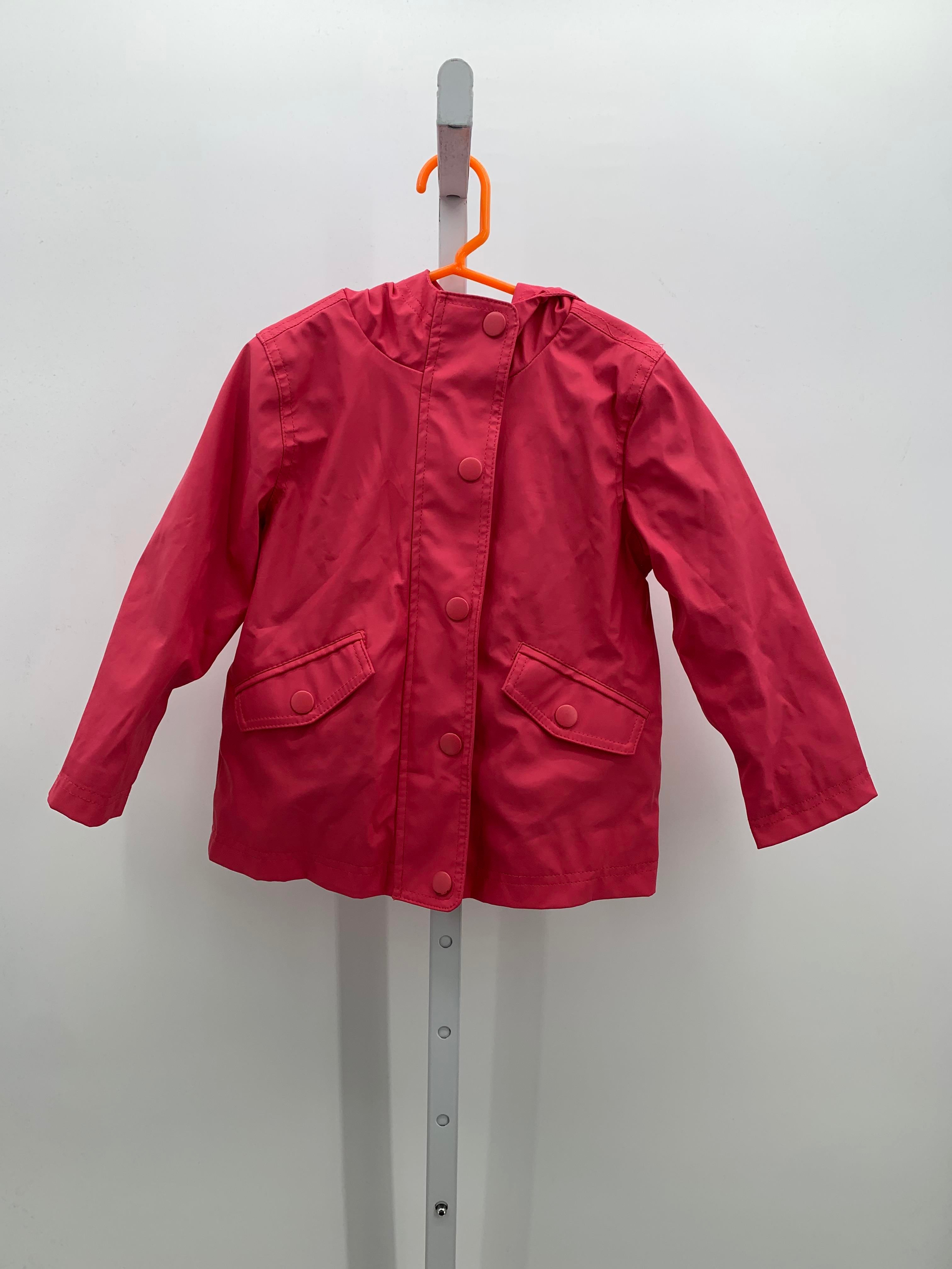 Young Dimenson Size 4-5 Girls Rain Coat