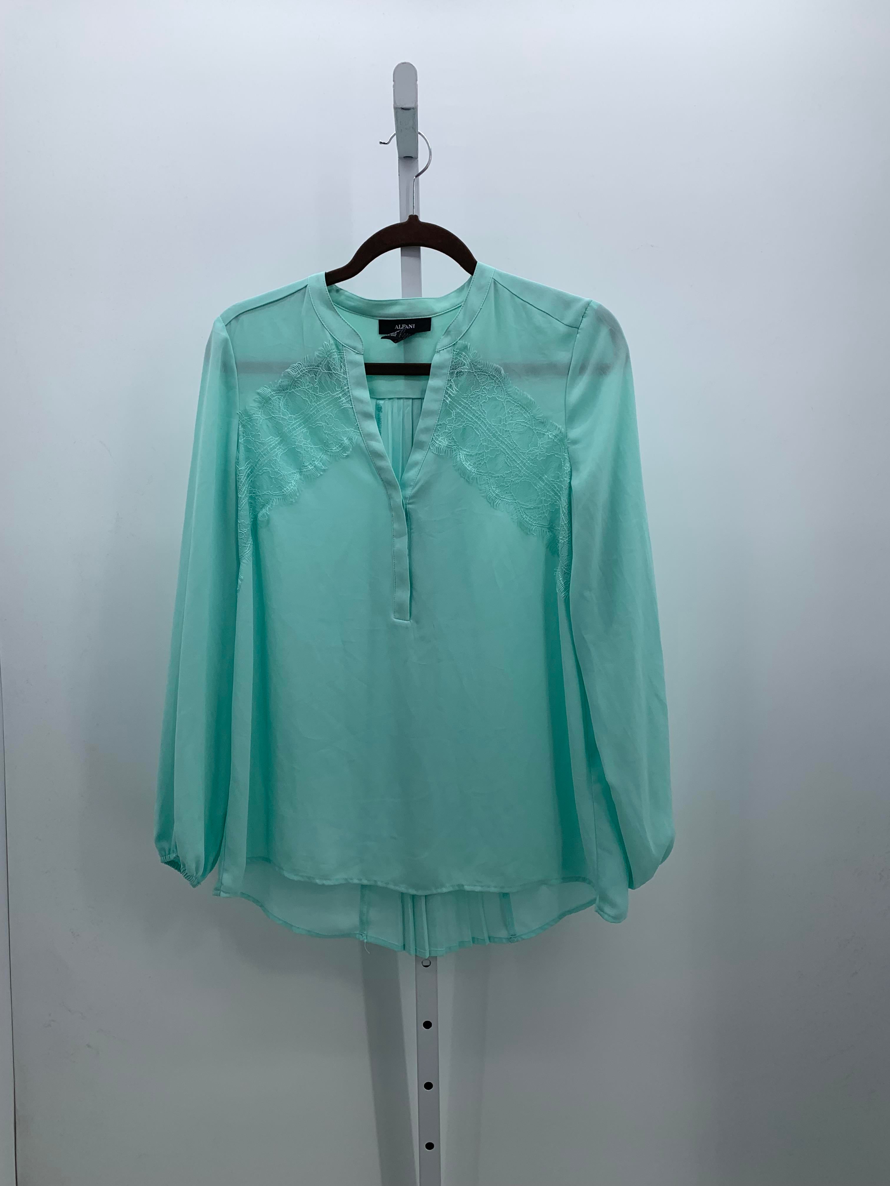 Alfani Size 6 Misses Long Sleeve Shirt