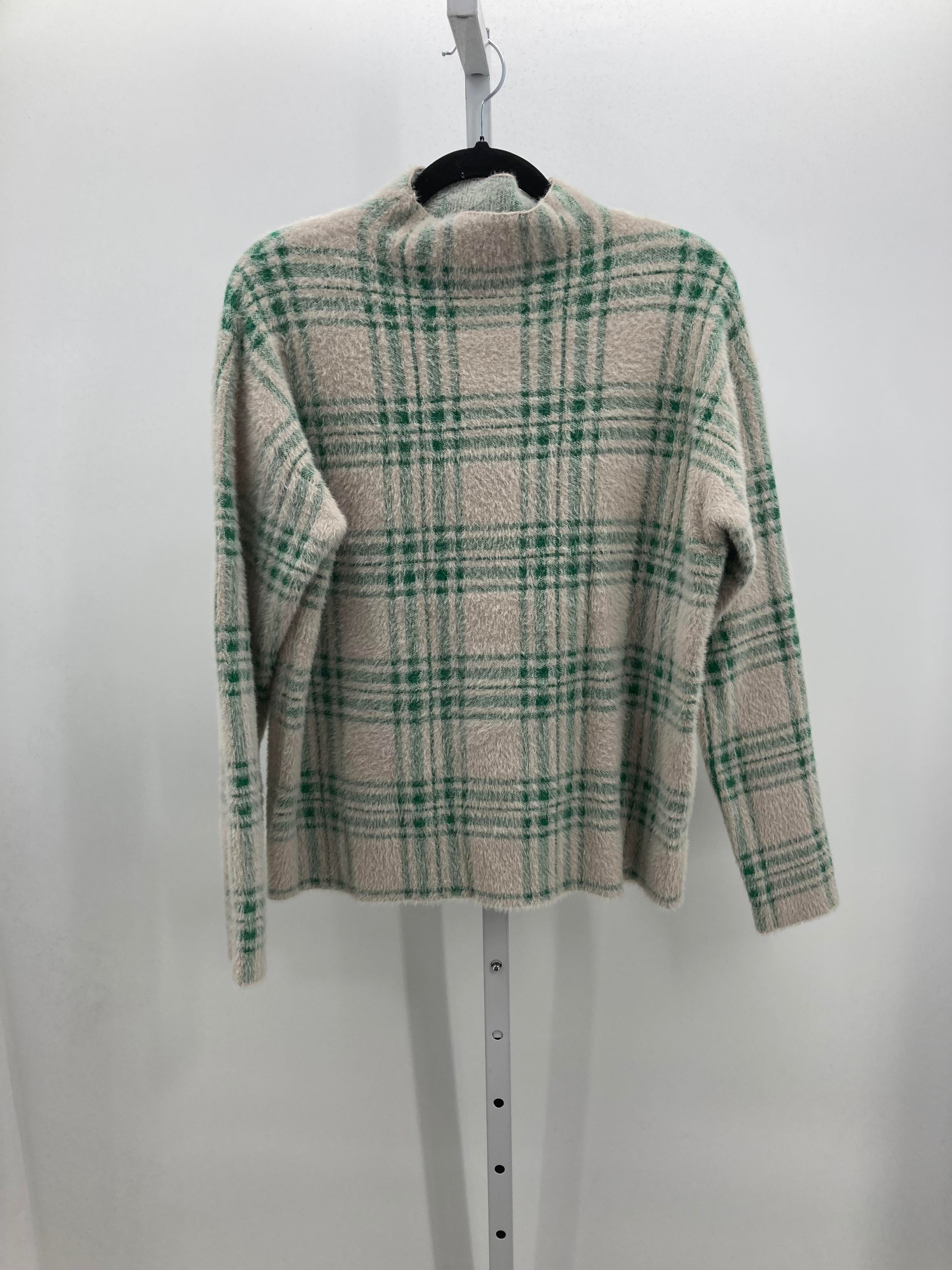Tahari Size Medium Misses Long Slv Sweater