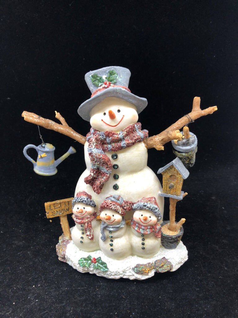 FROSTY FOLKS MUSICAL FIGURINE- SAN FRANCISCO MUSIC BOX.