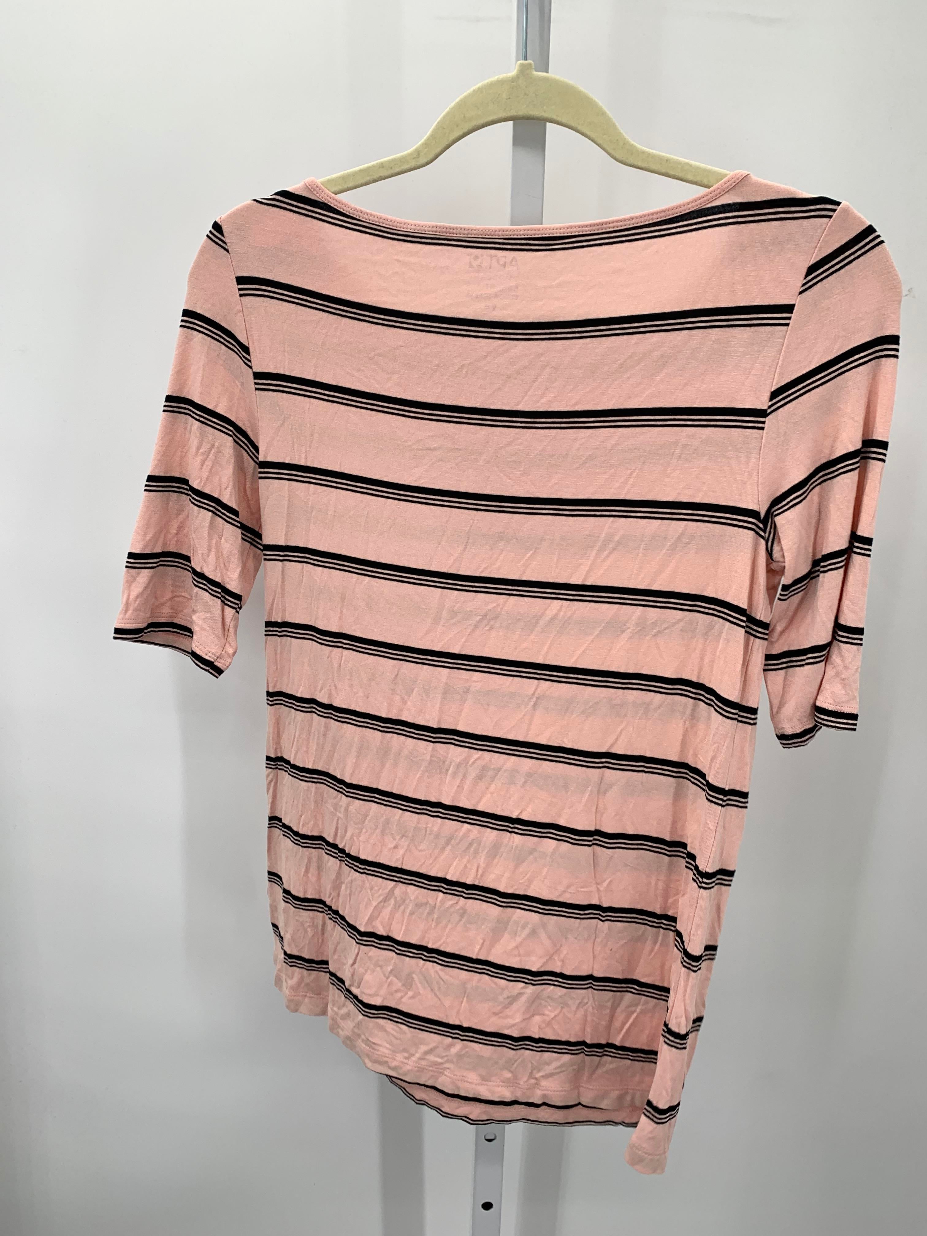 Apt. 9 Size X Small Misses Short Sleeve Shirt