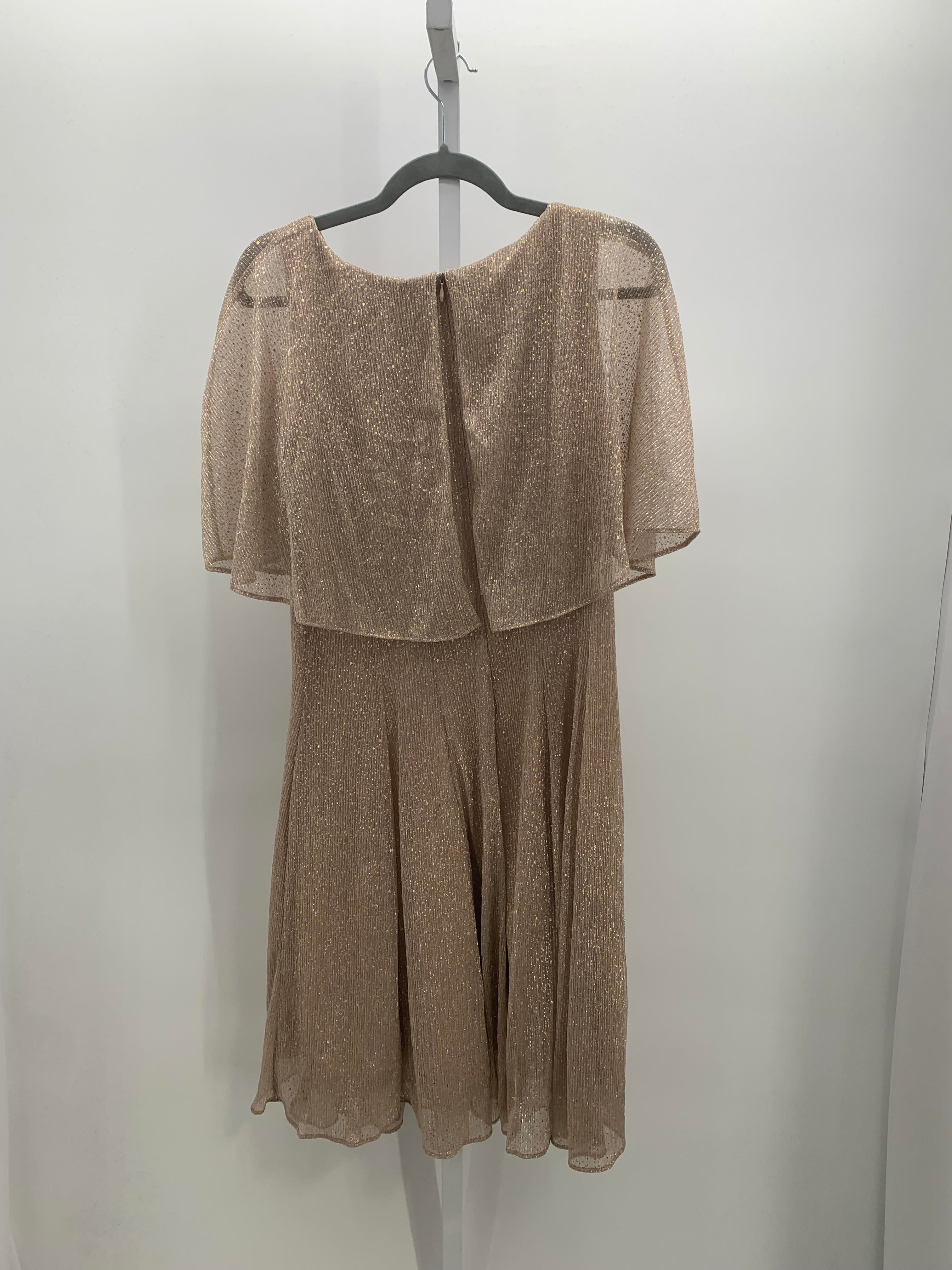 Danny & Nicole Size 12 Misses Short Sleeve Dress
