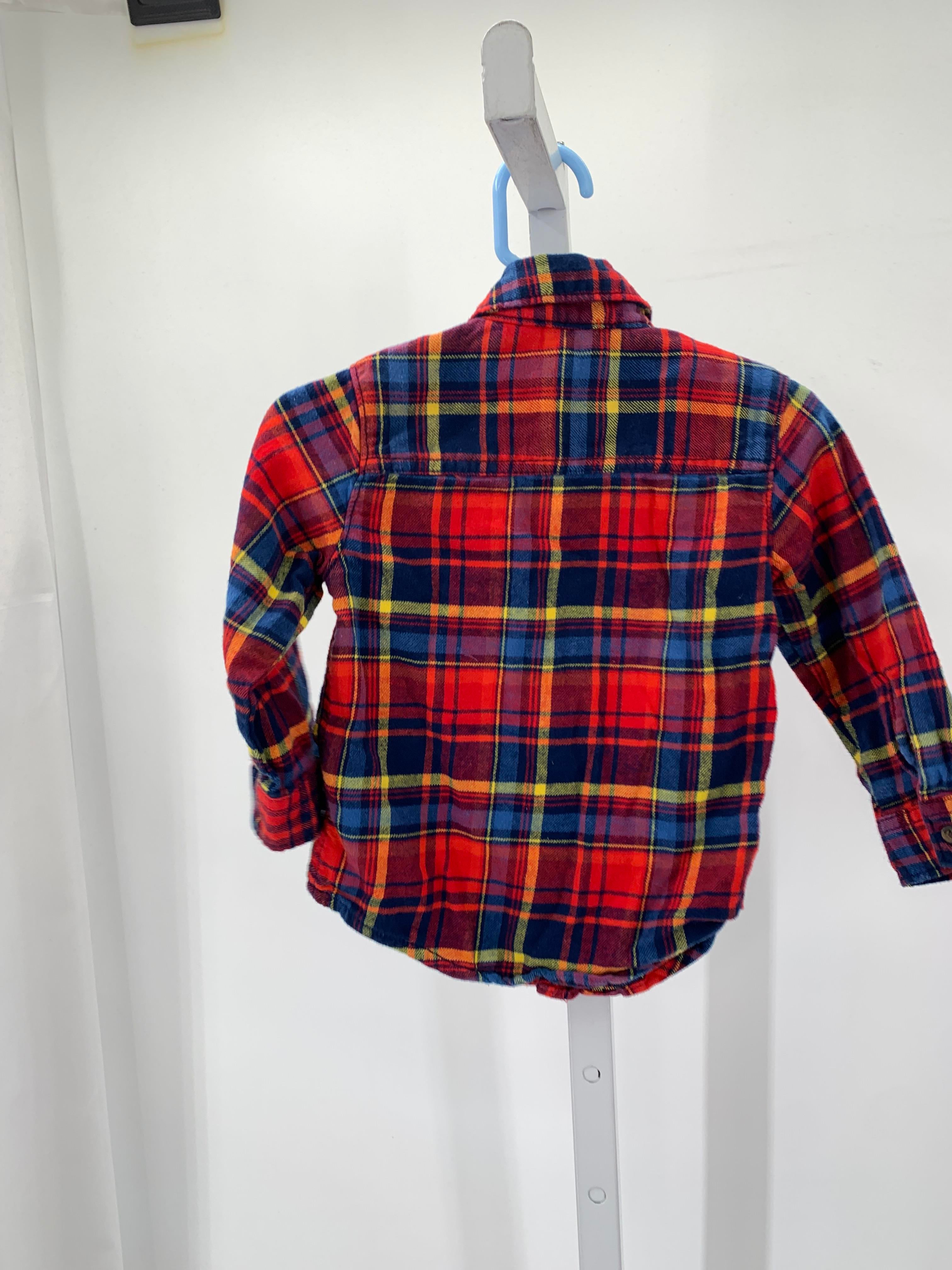 PLAID BTN DOWN