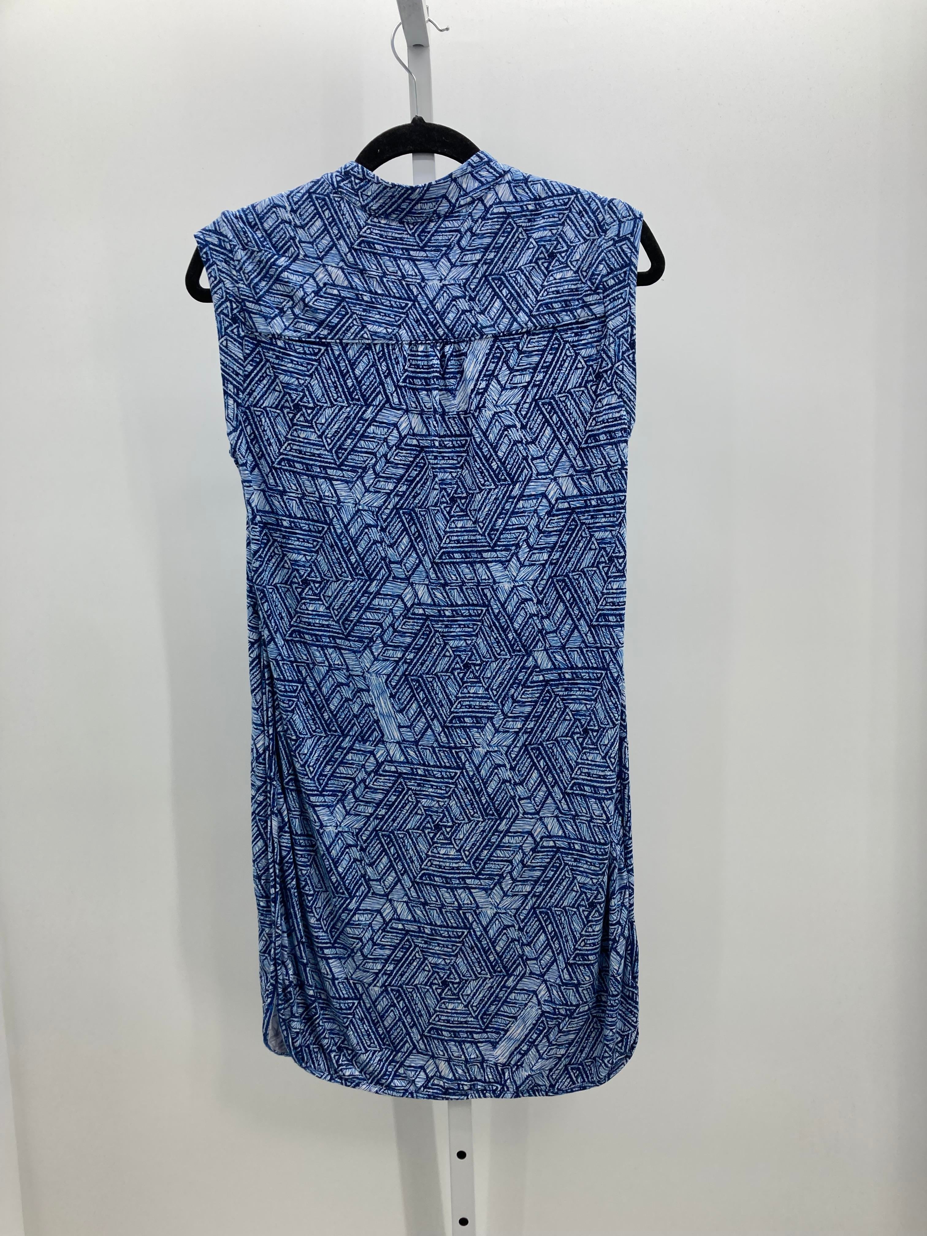 Tart Blue Size Small Maternity Sleeveless Dress