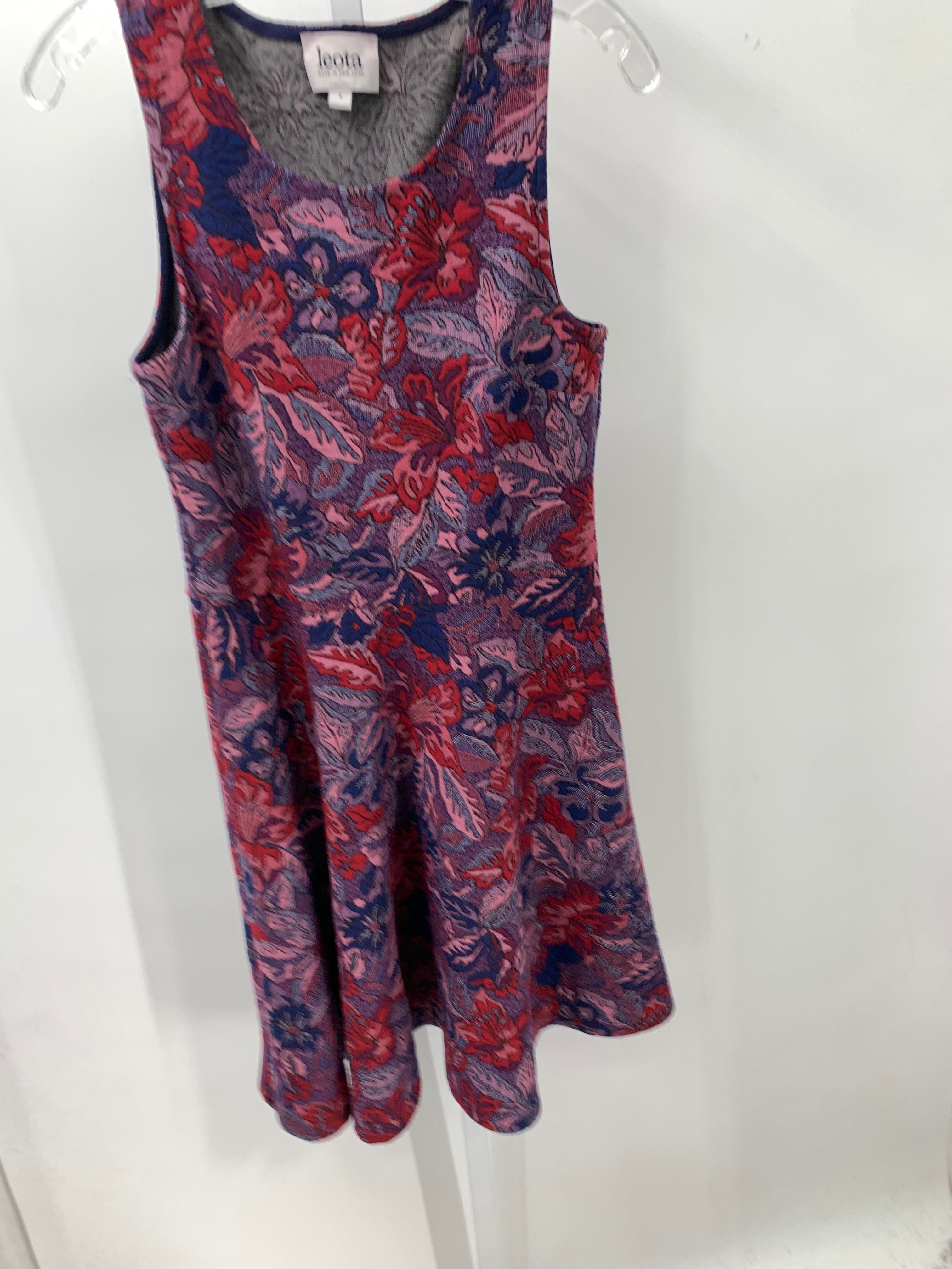 Leota Size Small Misses Sleeveless Dress
