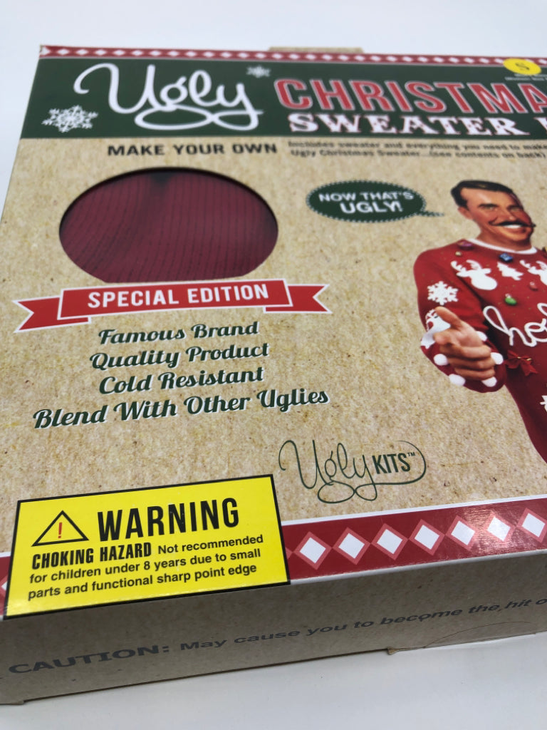 NIB UGLY SWEATER KIT.