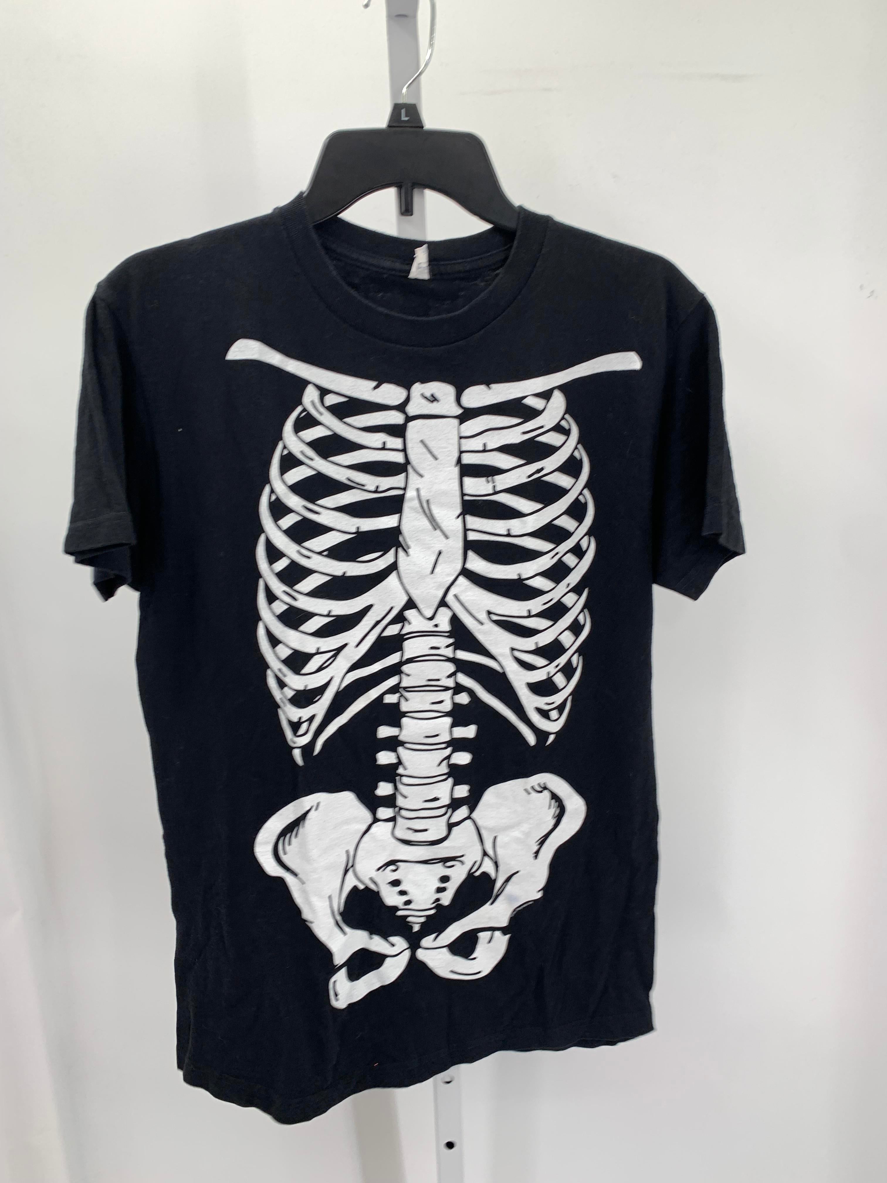 SHORT SLV SHIRT SKELETON.