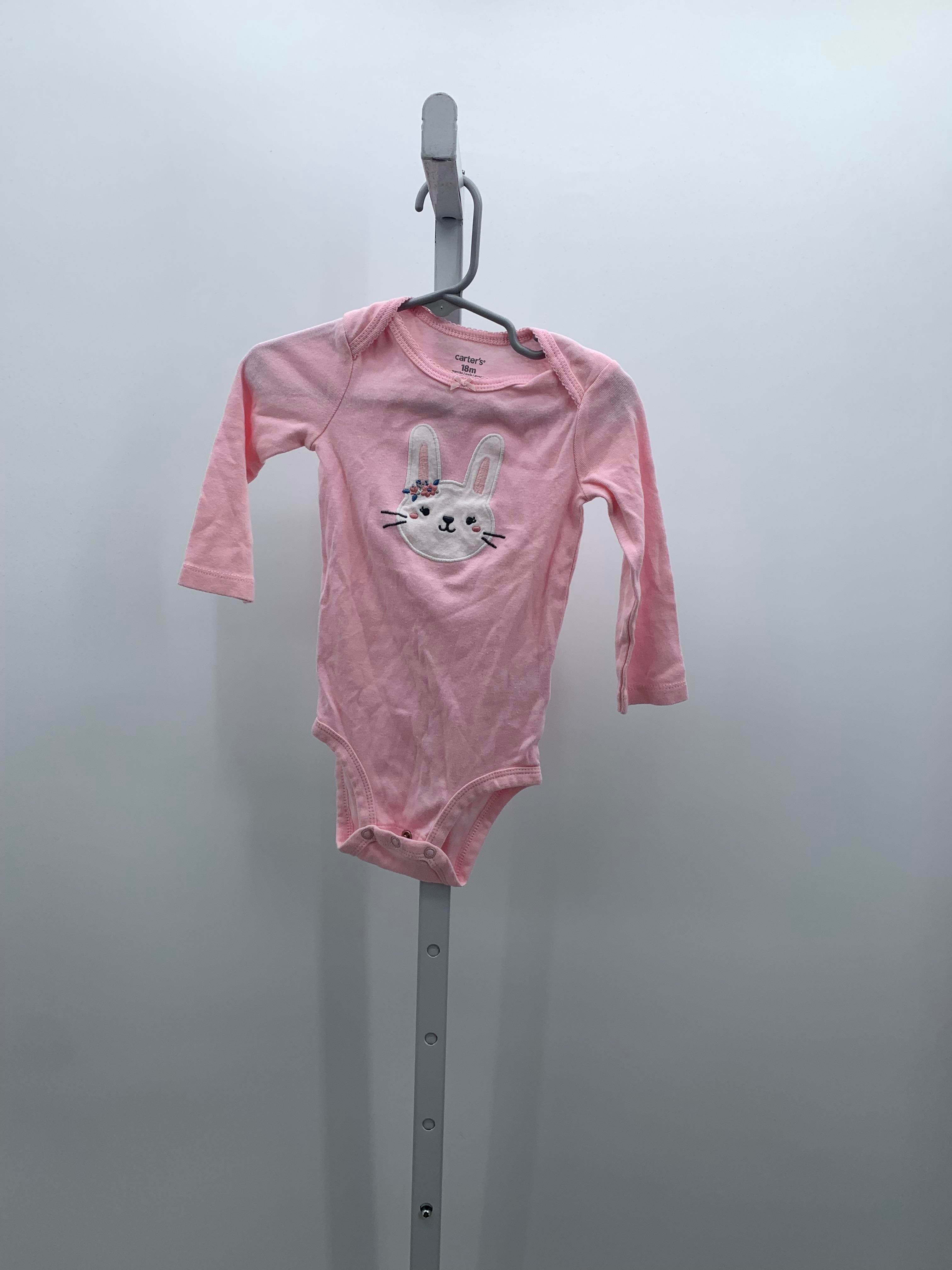 Carters Size 18 Months Girls Long Sleeve Shirt