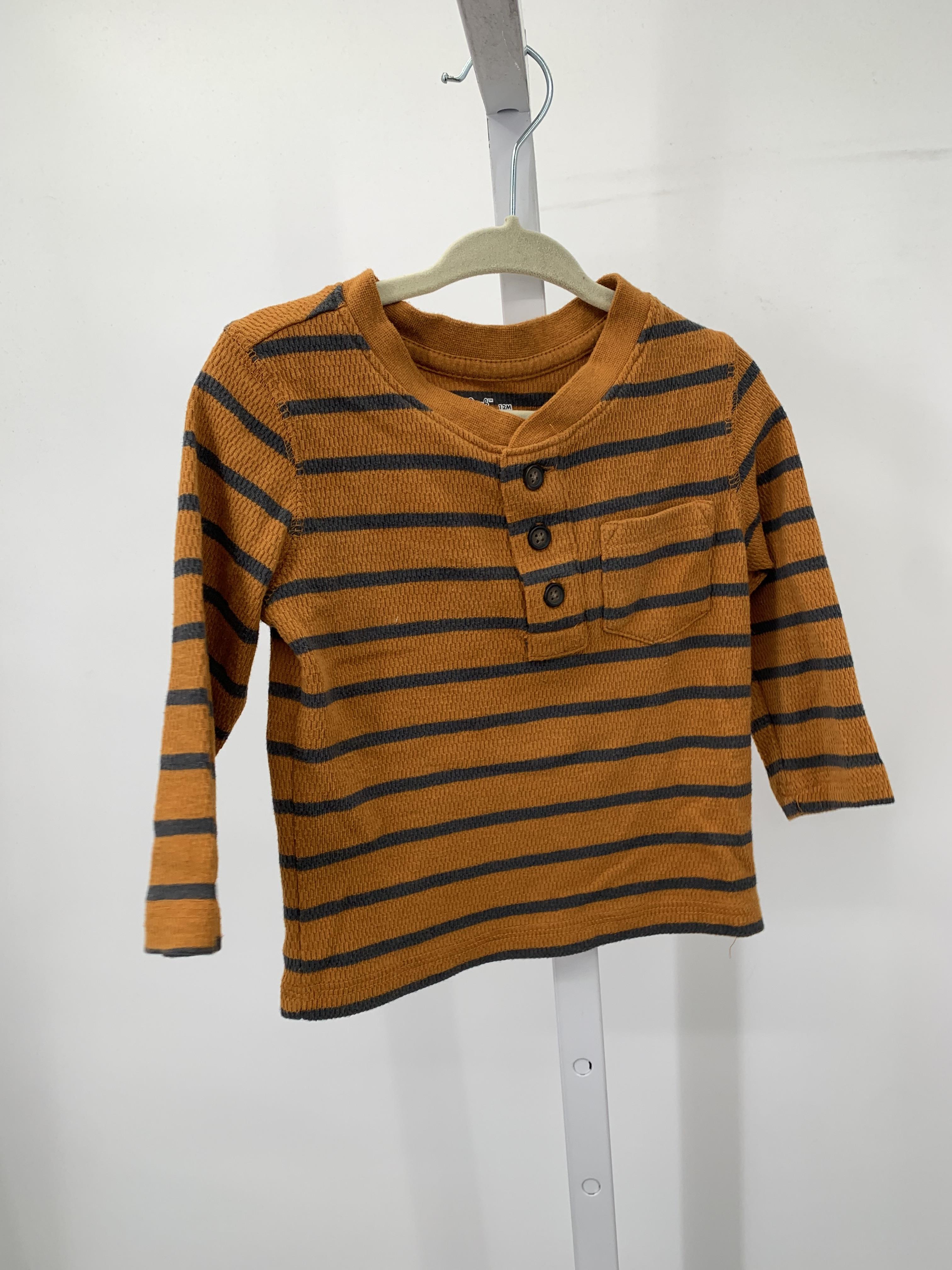 STRIPES HENLEY KNIT