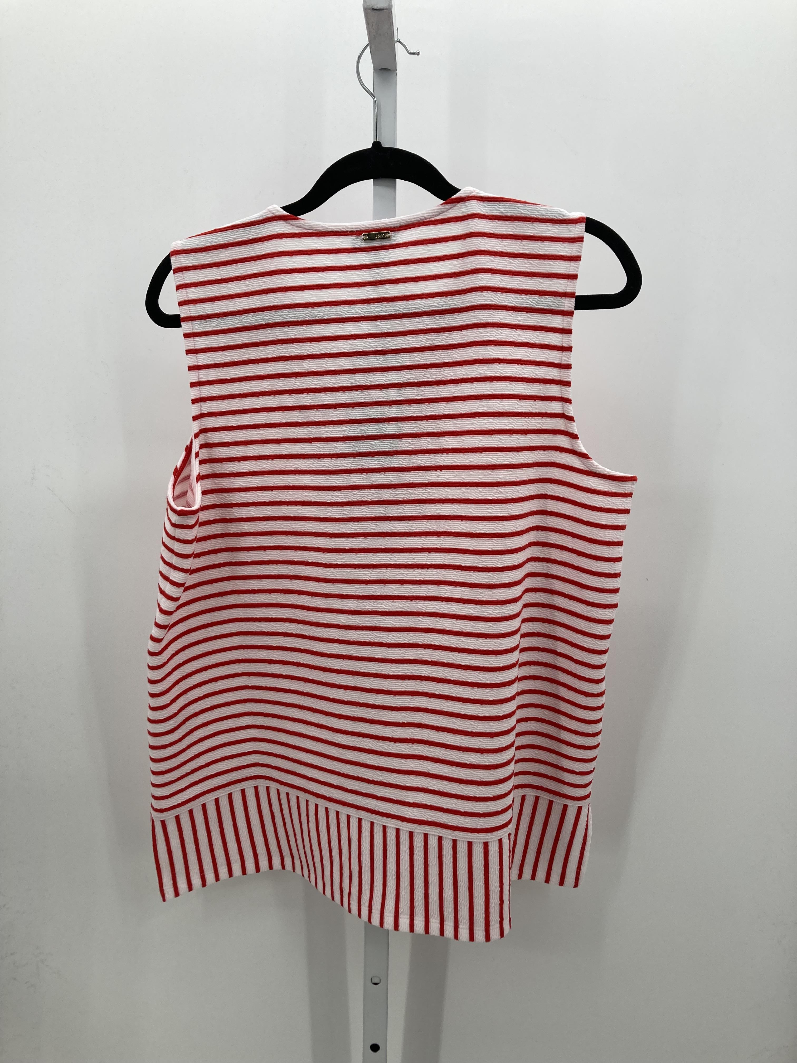 Jones New York Size Large Misses Sleeveless Shirt