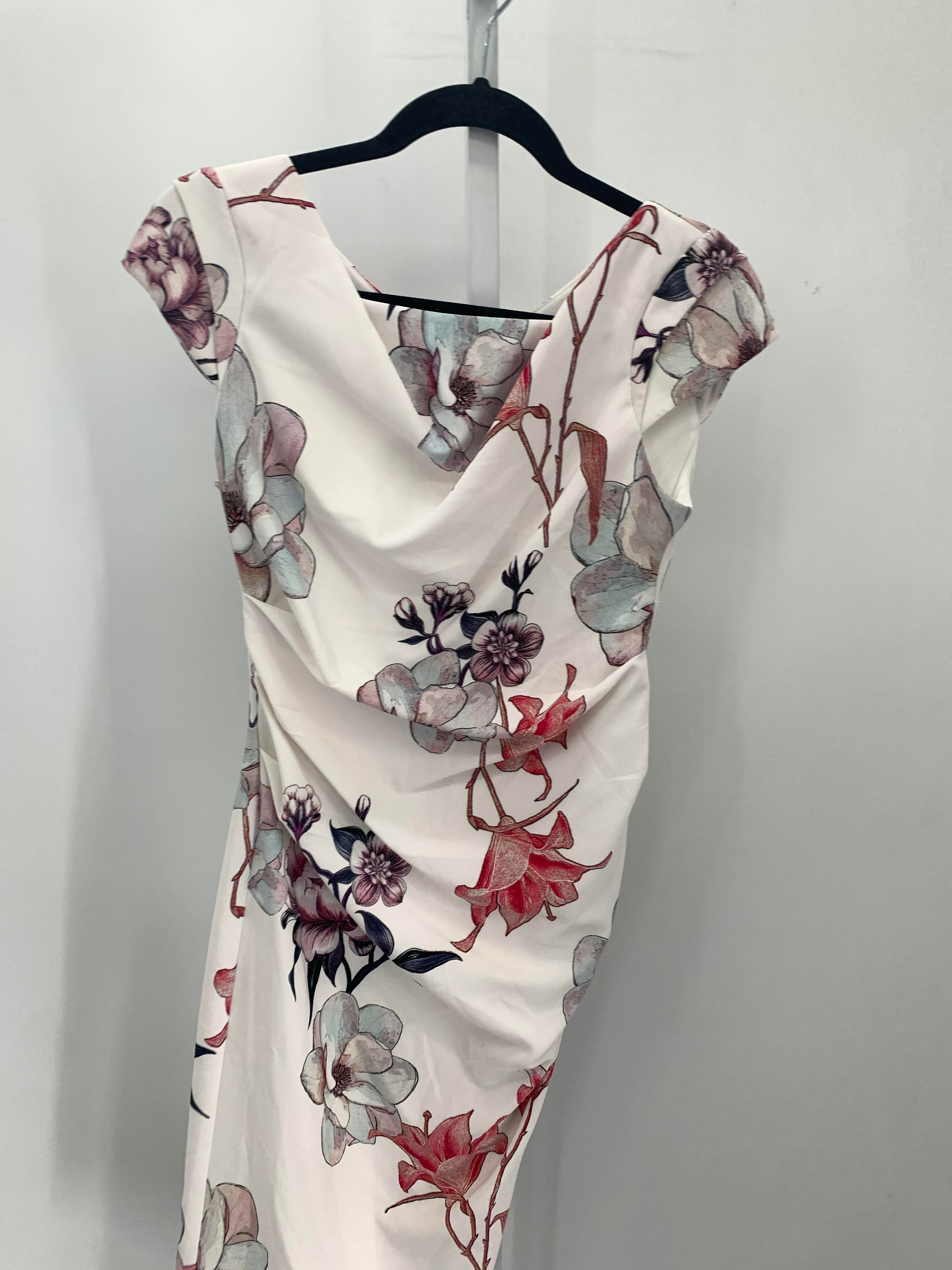 White House Black Size 0 Petite Petite Short Sleeve Dress