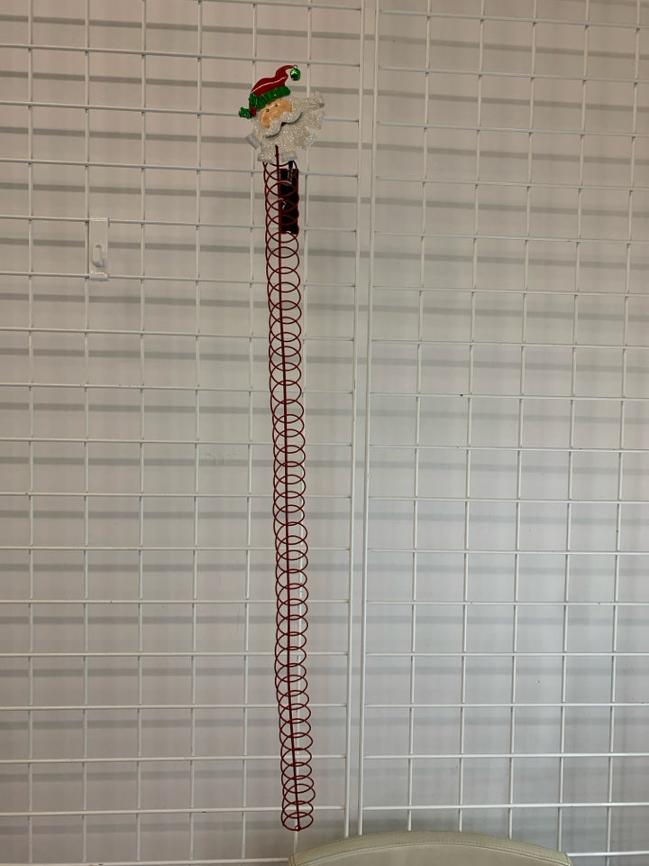 LONG SANTA CARD HOLDER.