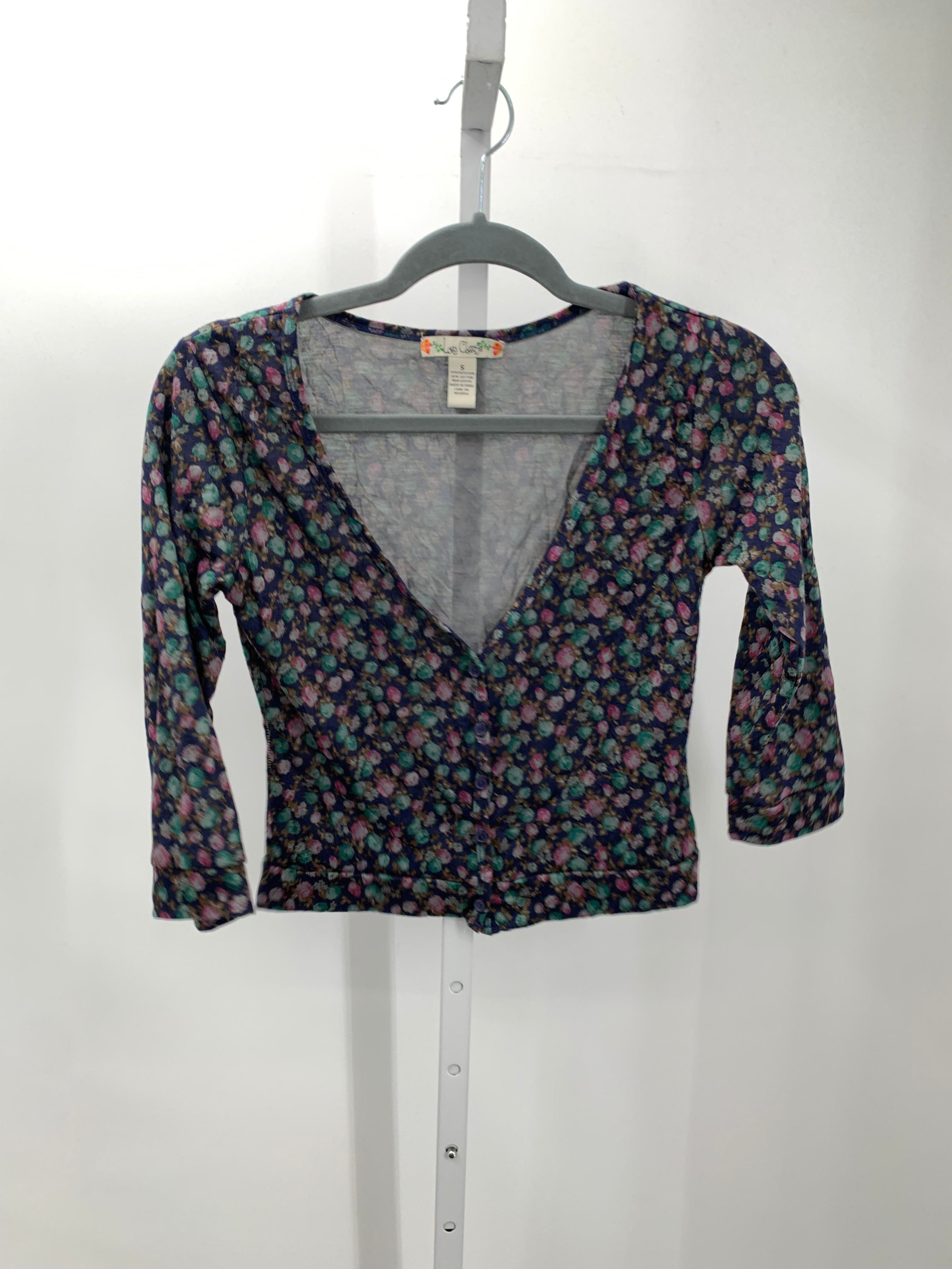 Love Change Size Small Juniors 3/4 Sleeve Shirt