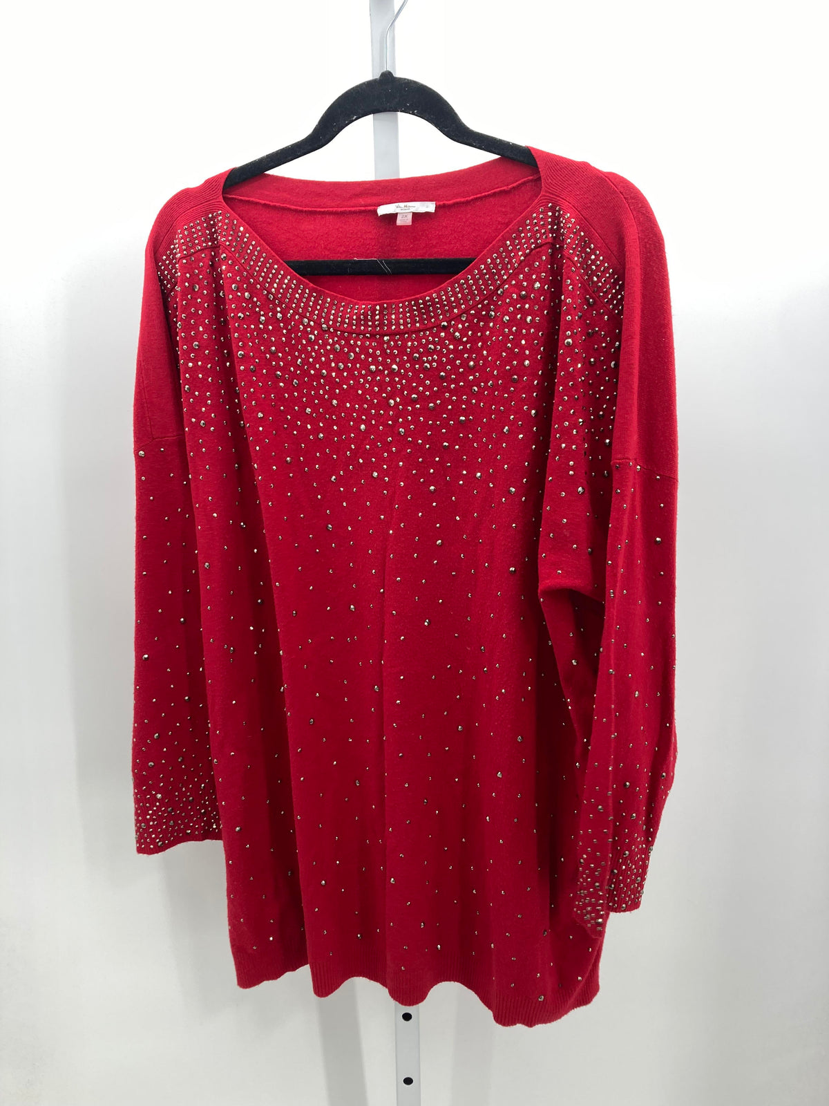 Size 2X Womens Long Slv Sweater