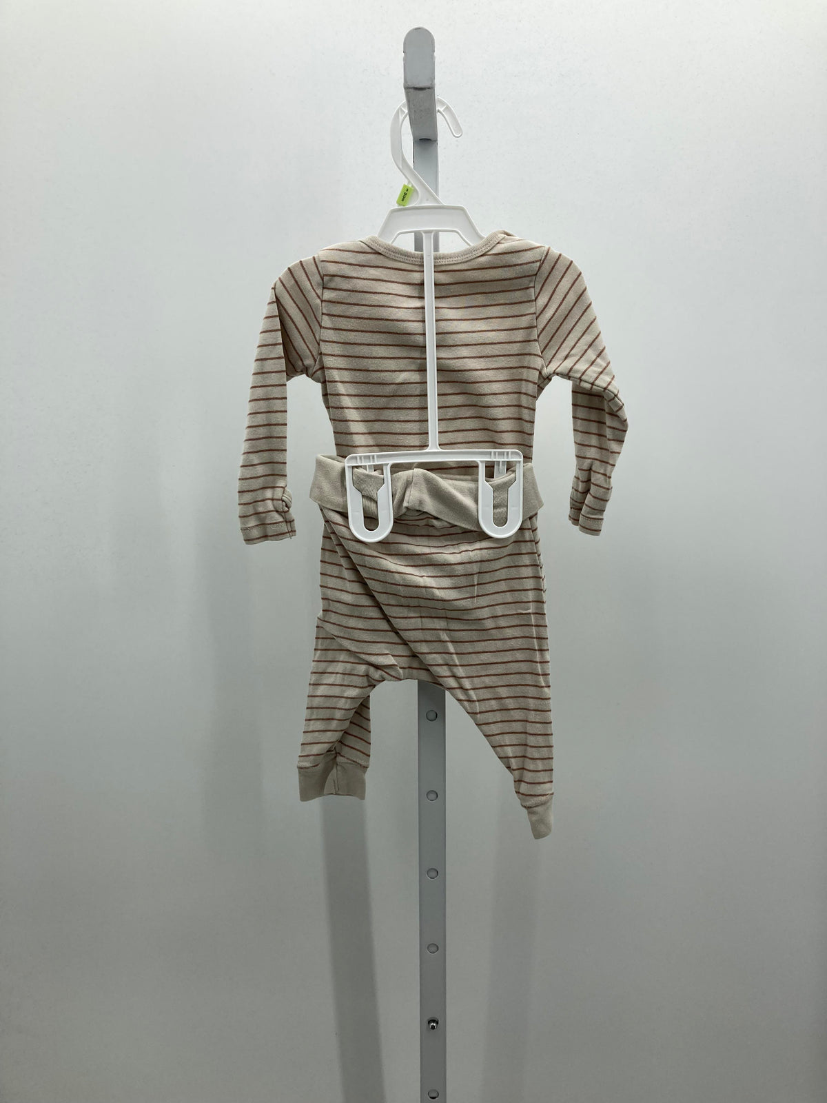 BROWN STRIPES SHIRT AND PANTS.
