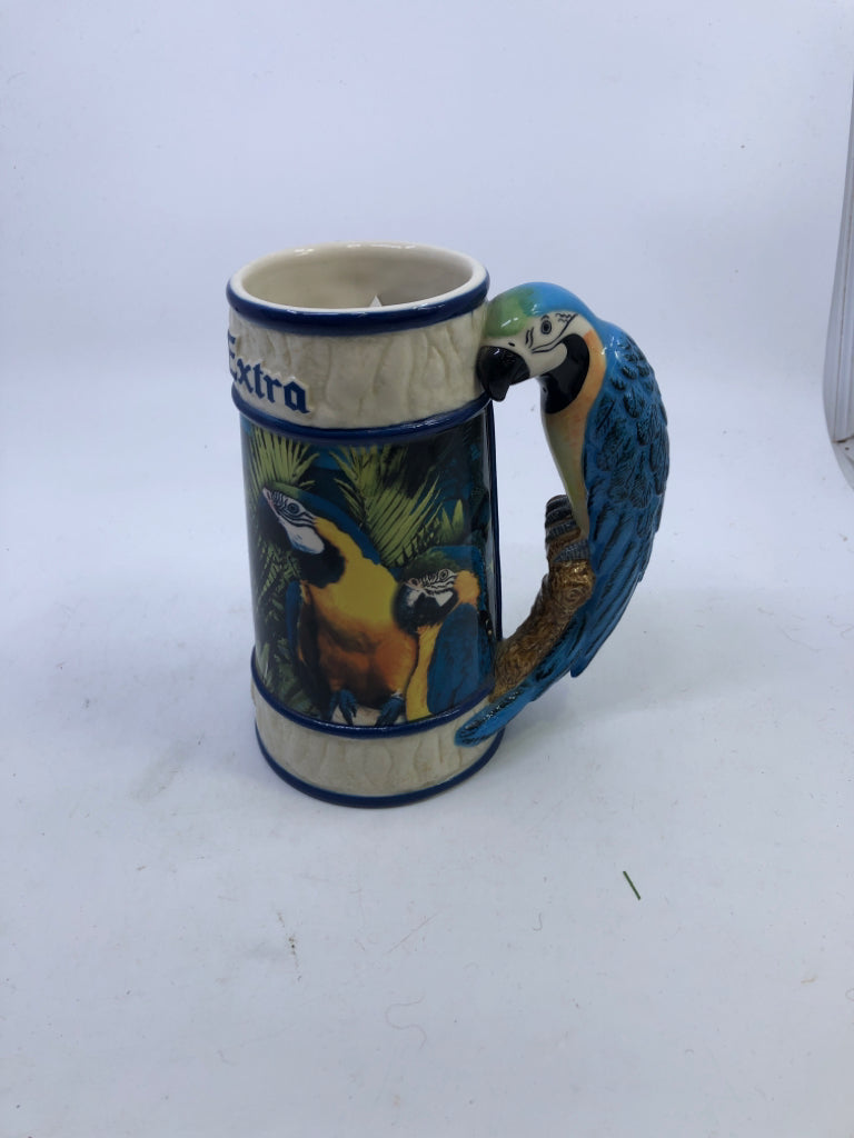 CORONA PARROT BIRD STEIN.