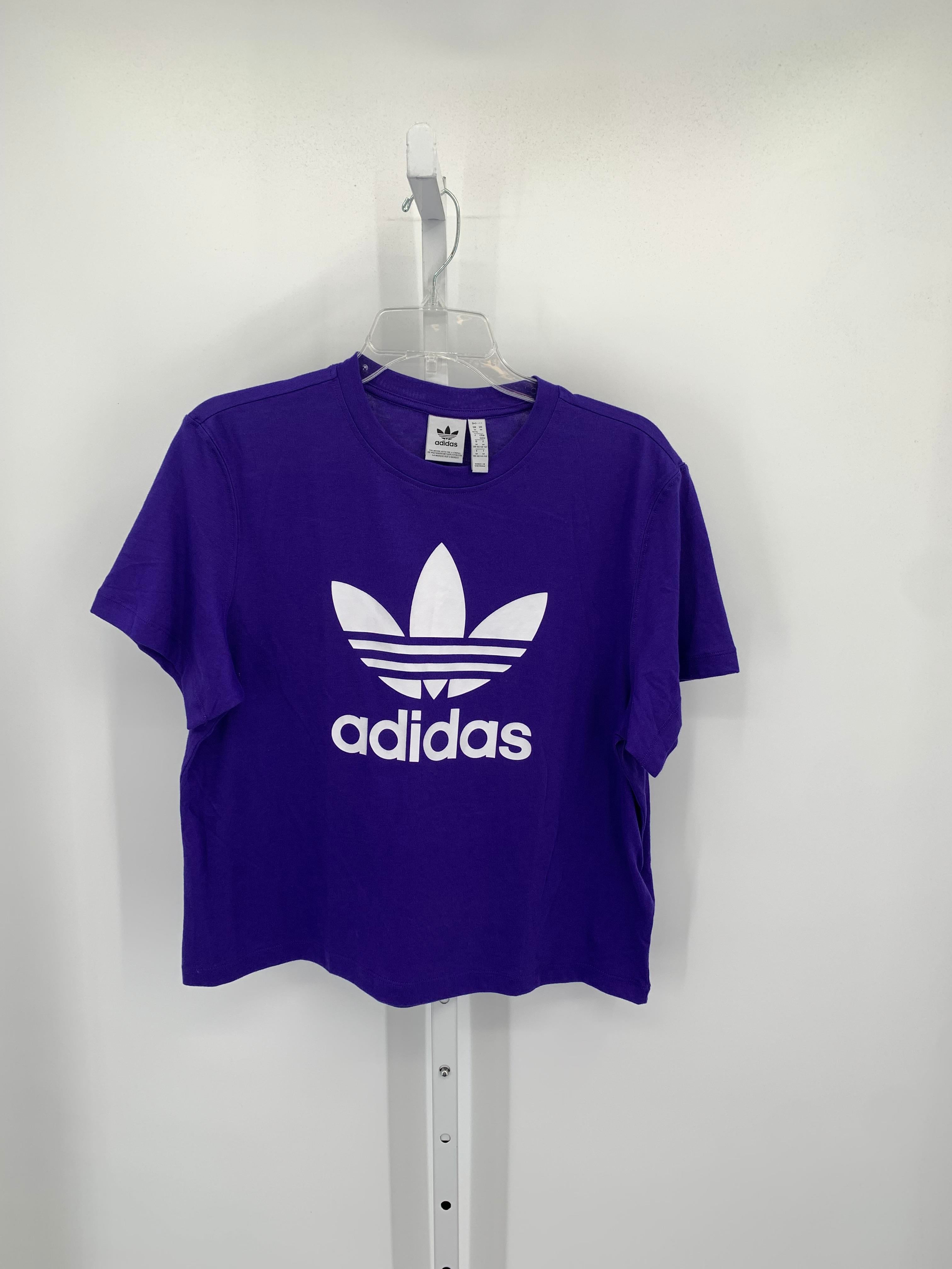 Adidas Size Medium Juniors Short Sleeve Shirt