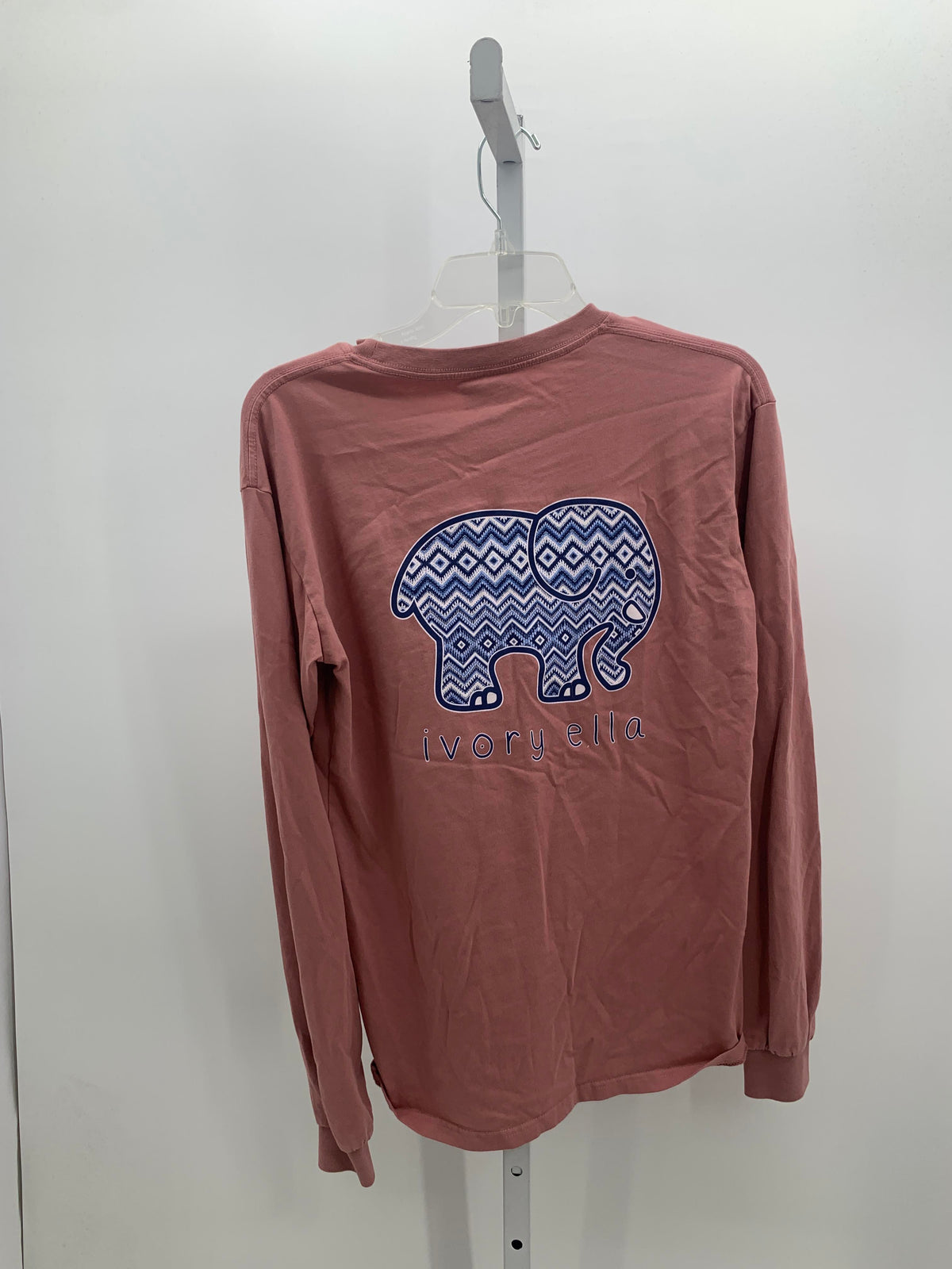 Ivory Ella Size Small Juniors Long Sleeve Shirt