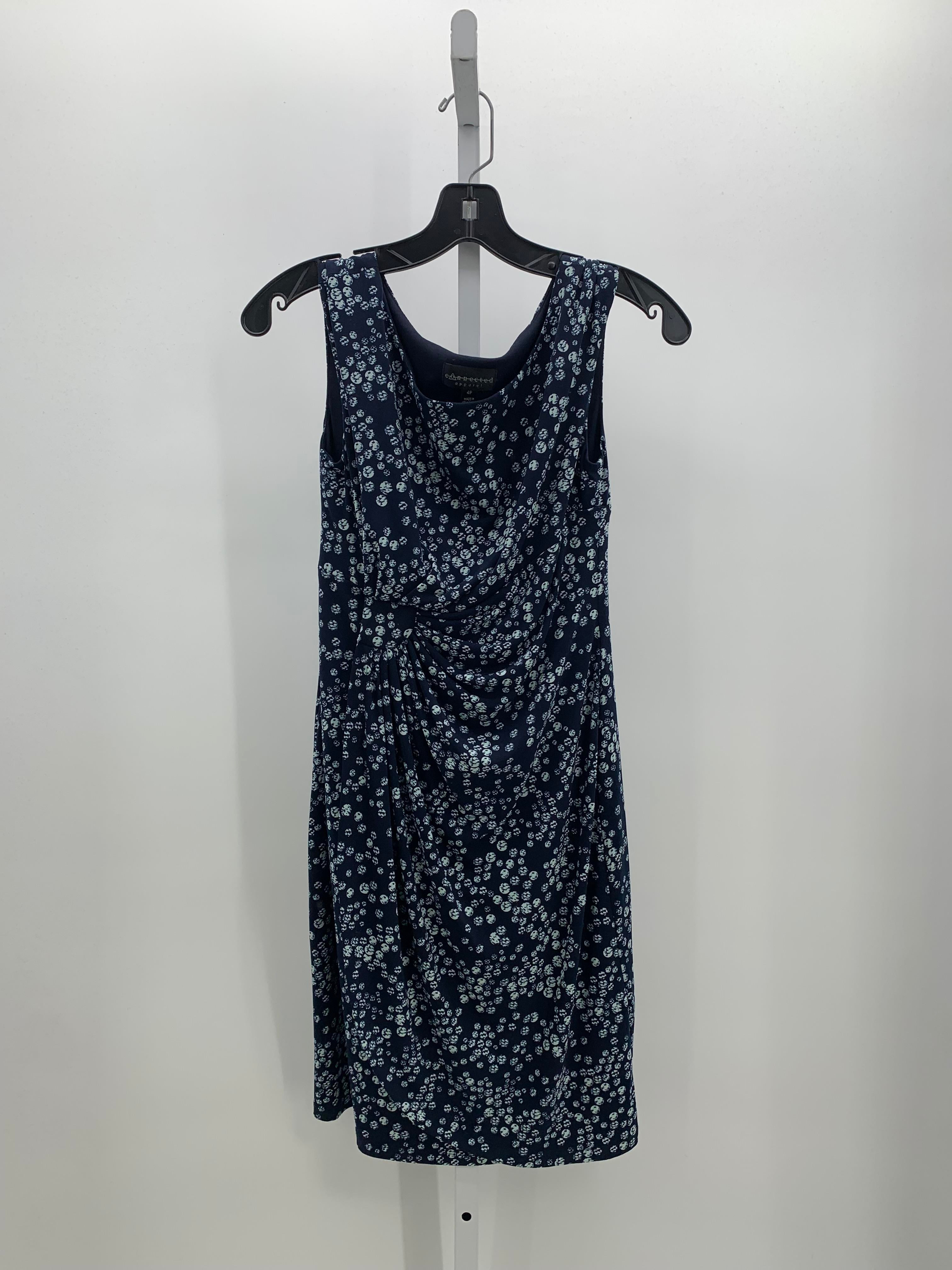 connected apparel Size 4 Petite Petite Sleeveless Dress