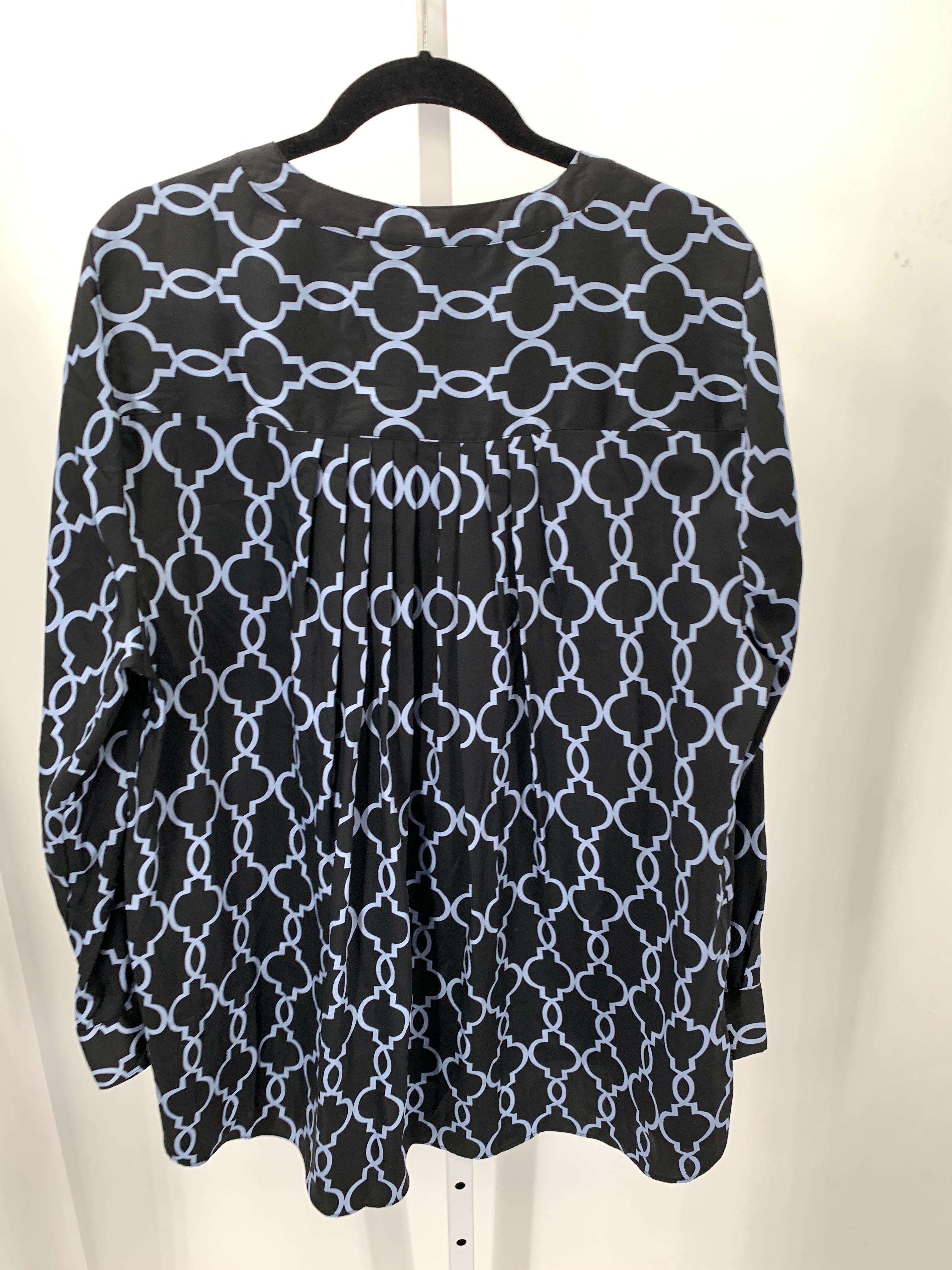 Lane Bryant Size 18/20 W Womens Long Sleeve Shirt