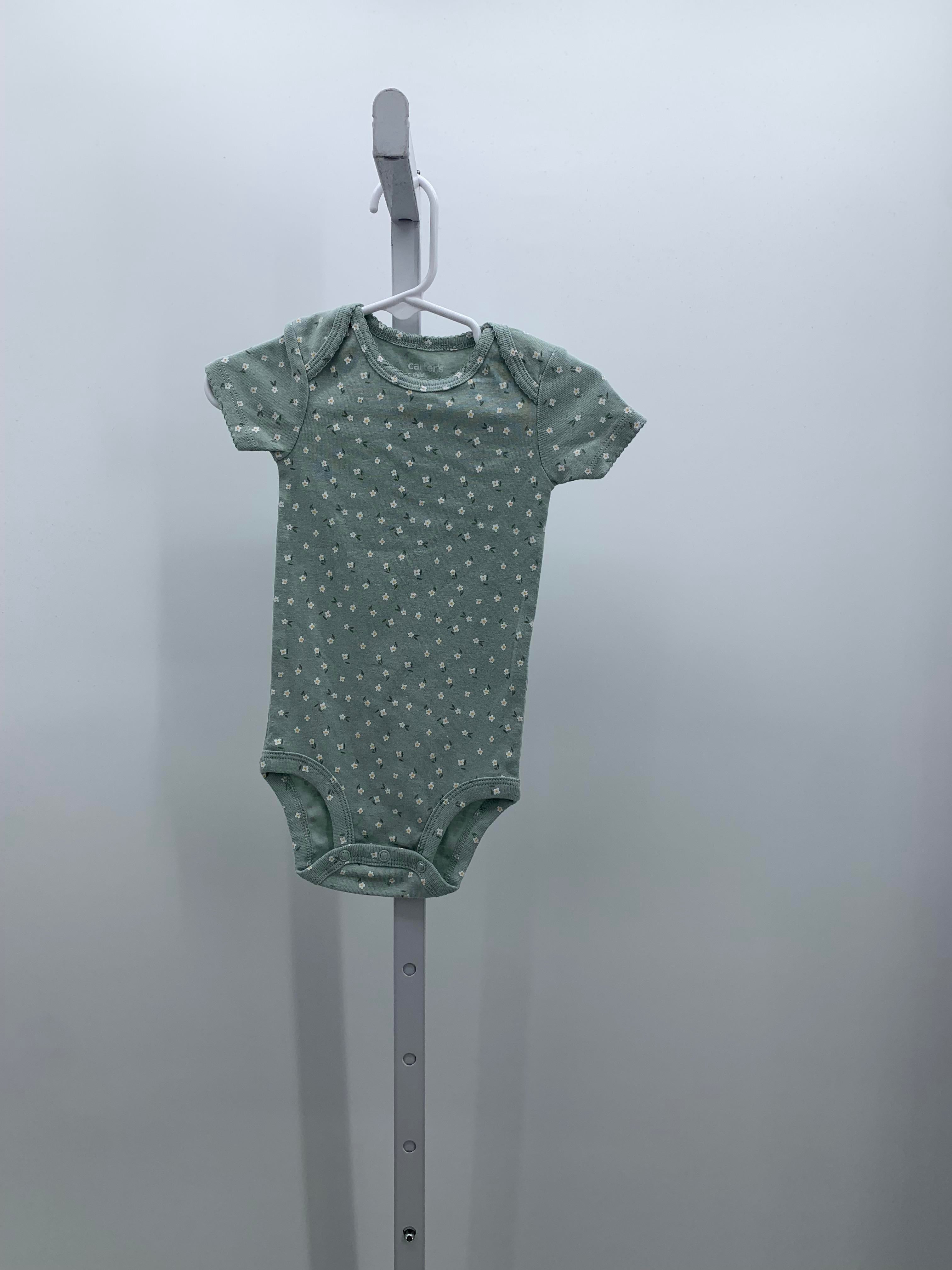 Carters Size 6-9 mon Girls Short Sleeve Shirt