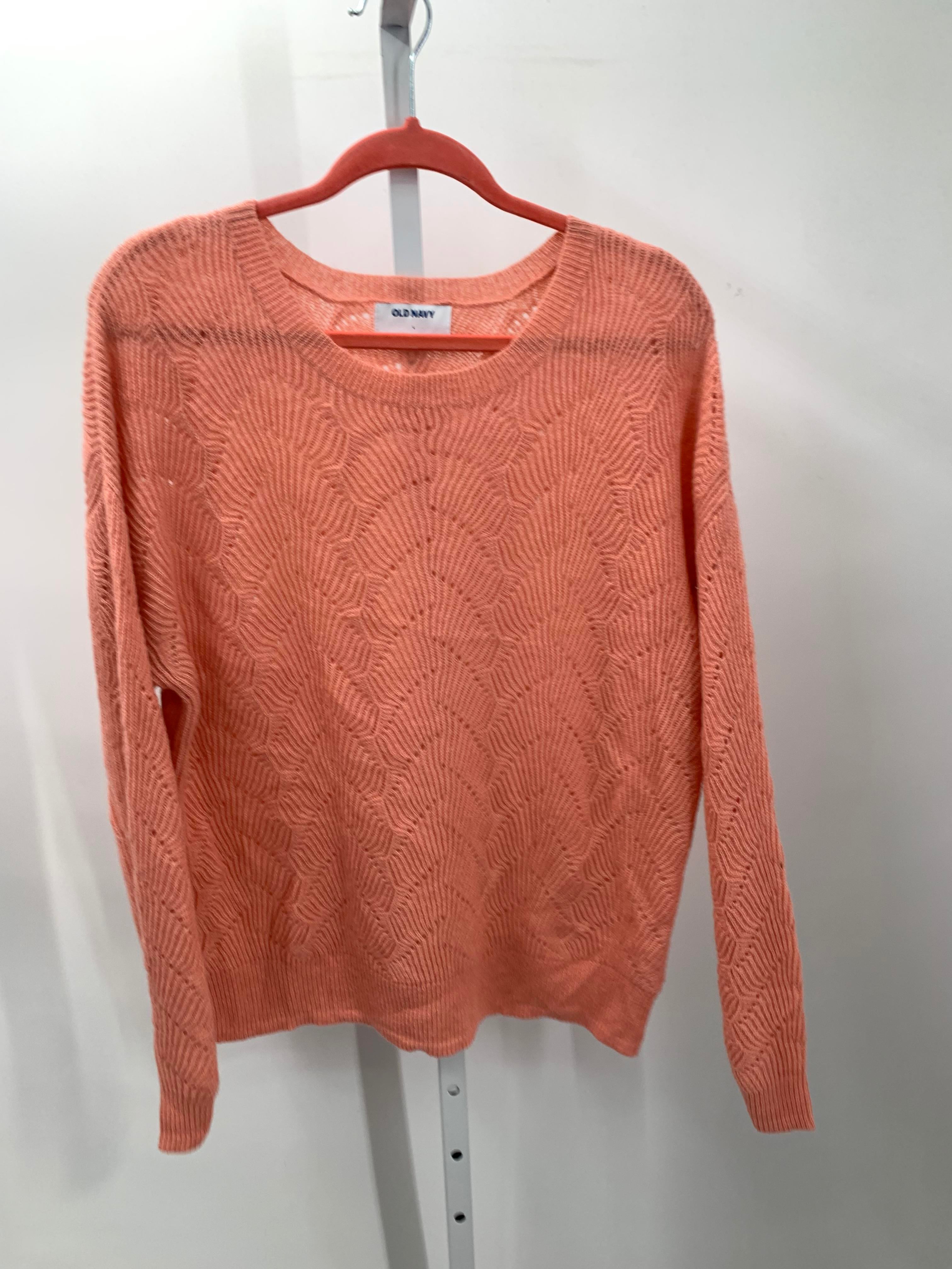 Old Navy Size Large Misses Long Slv Sweater