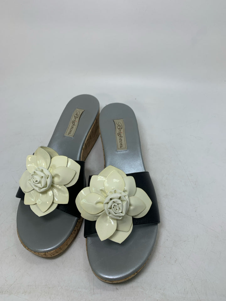Brighton Helena Floral Slide Sandals