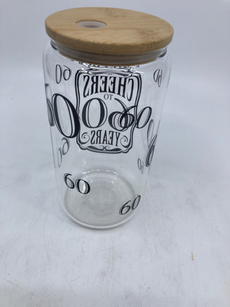NEW CHEERS 60 GLASS TUMBLER.