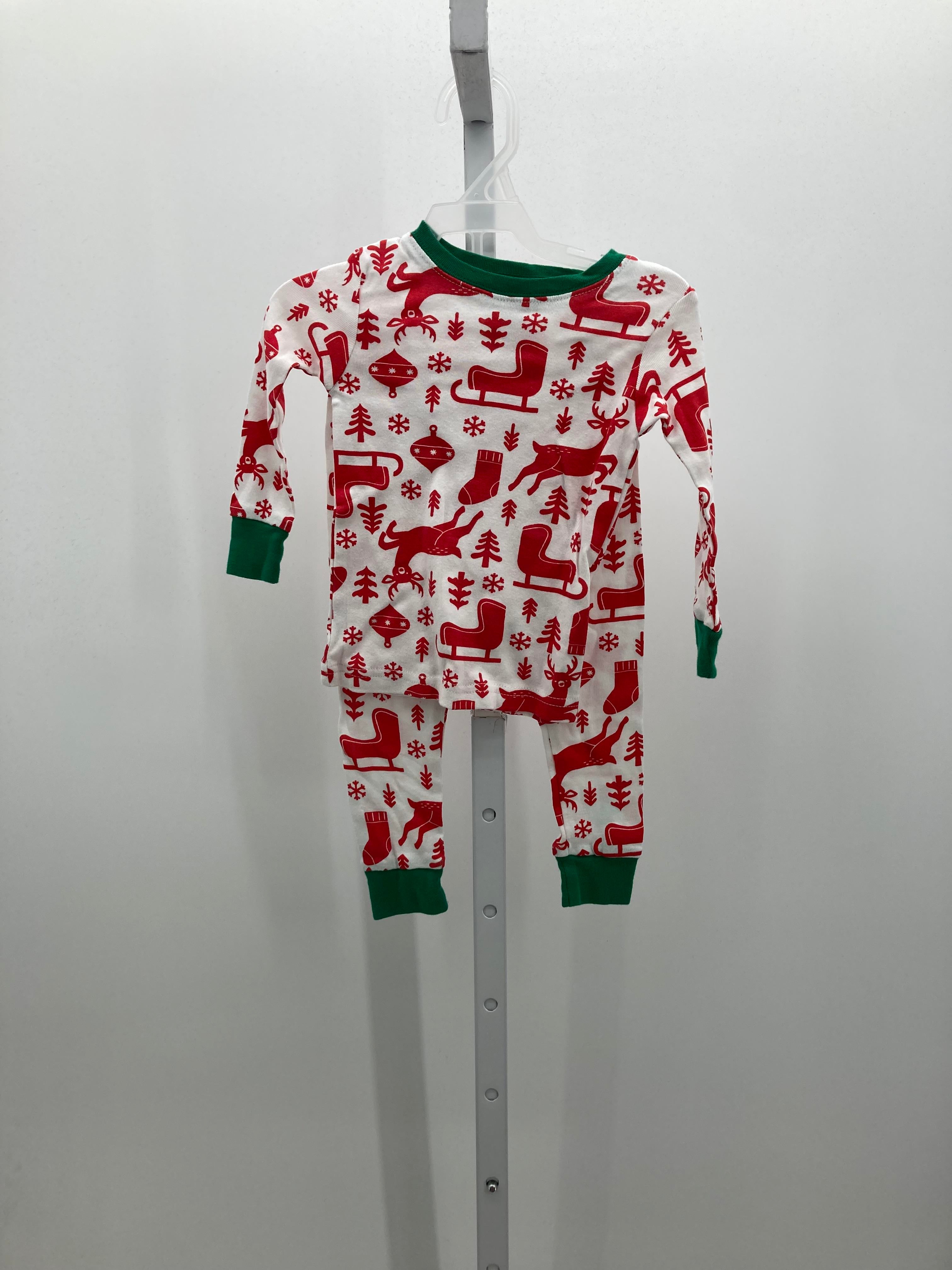 PJS RED SLEIGHS REINDEER