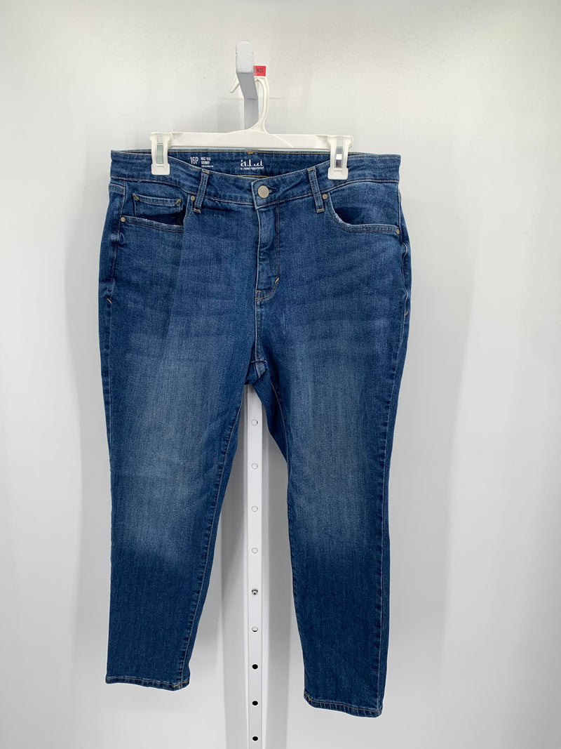 A.N.A. Size 16 Petite Petite Jeans