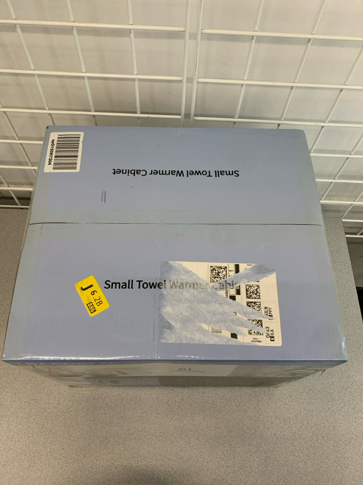 NIB TOWEL WARMER CABINET.
