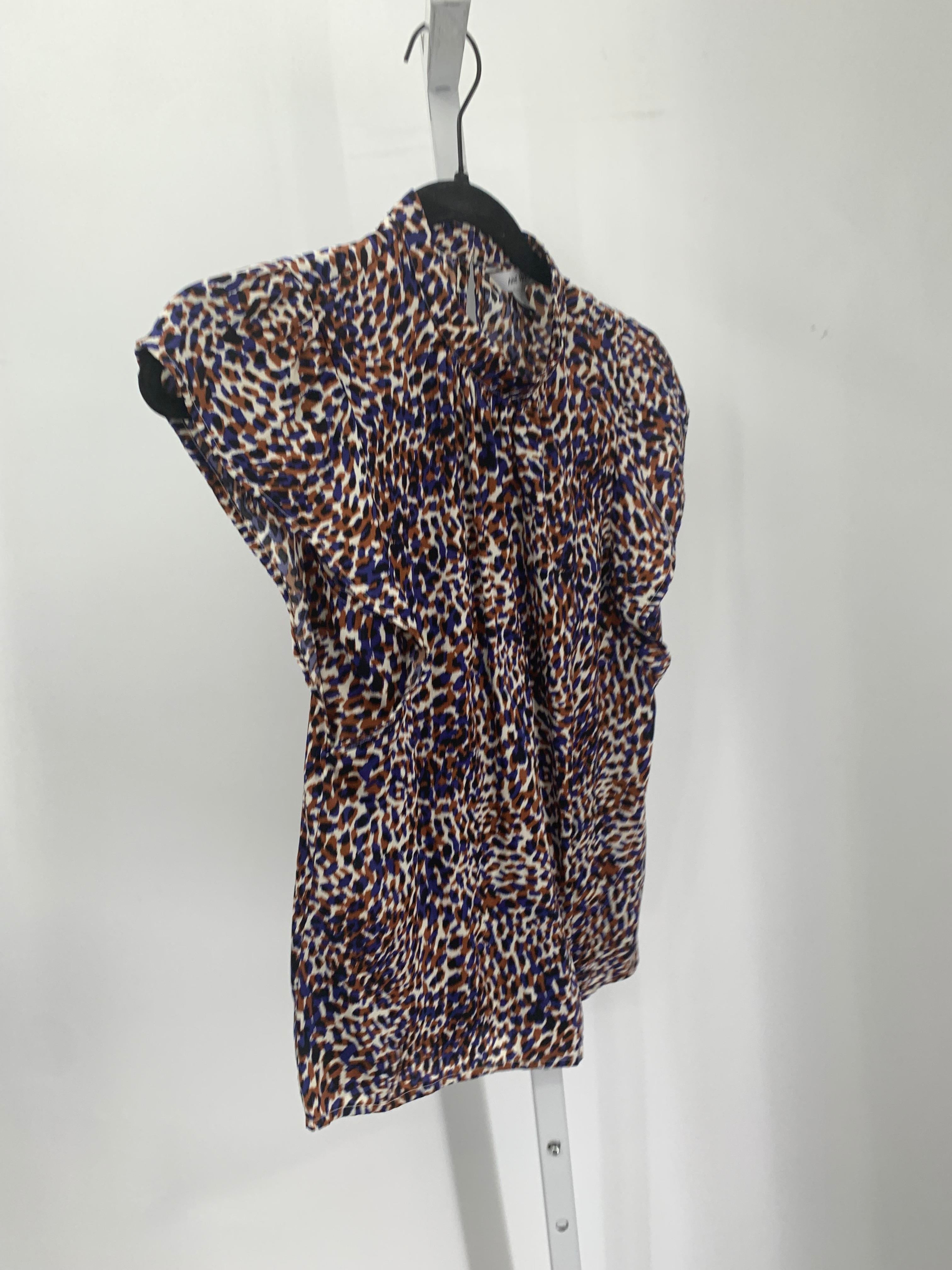 Nine West Size X Small Misses Short Sleeve Shirt