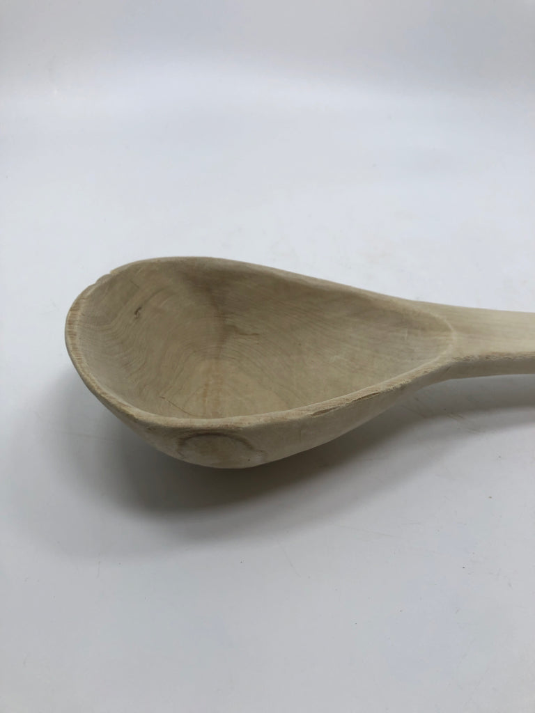 BAMBOO WOOD LADLE.