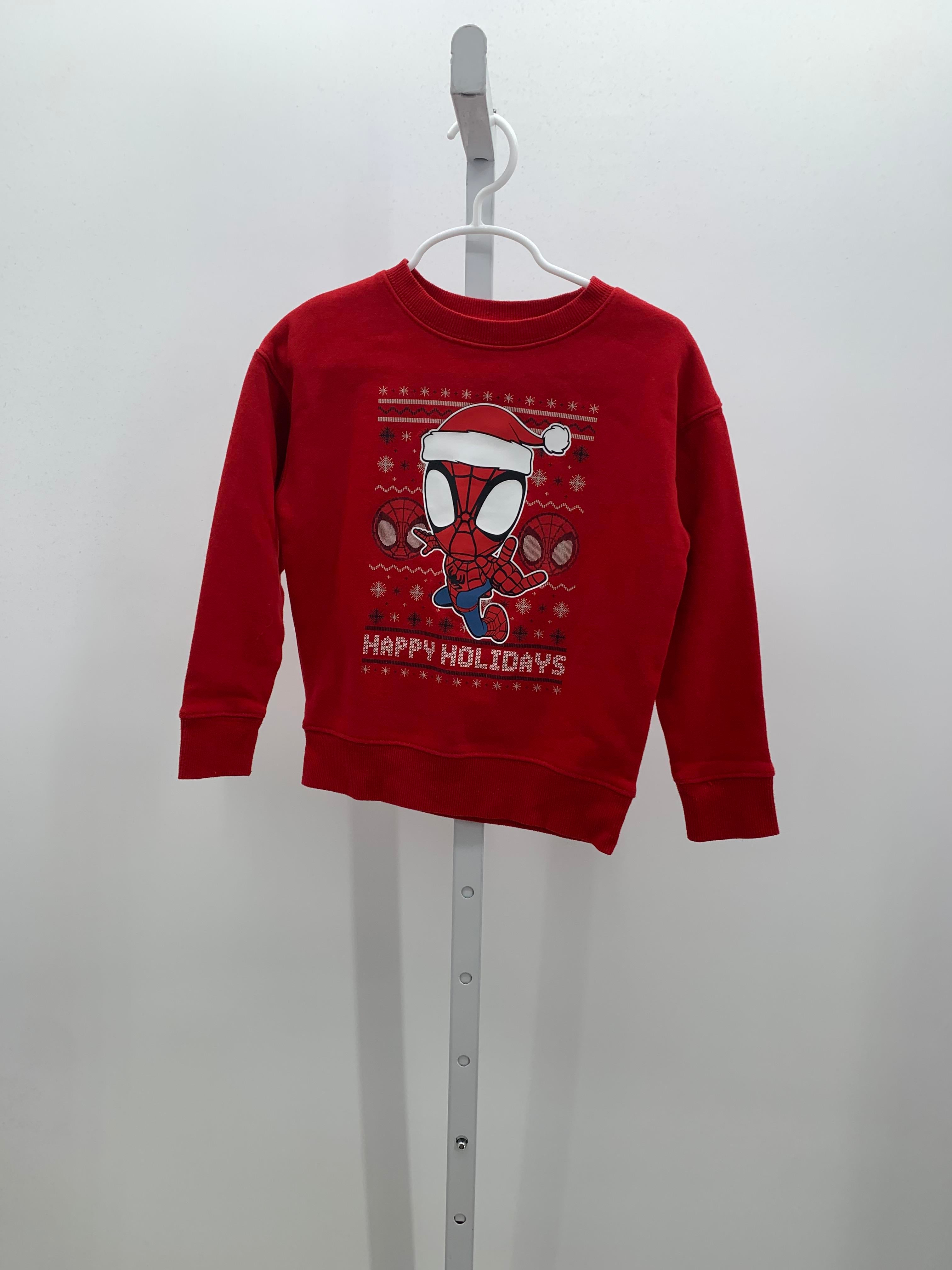 LONG SLV SHIRT SPIDER-MAN HAPPY HOLIDAYS