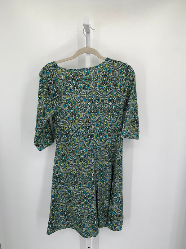 Prana Size Large Misses 3/4 Sleeve Dress