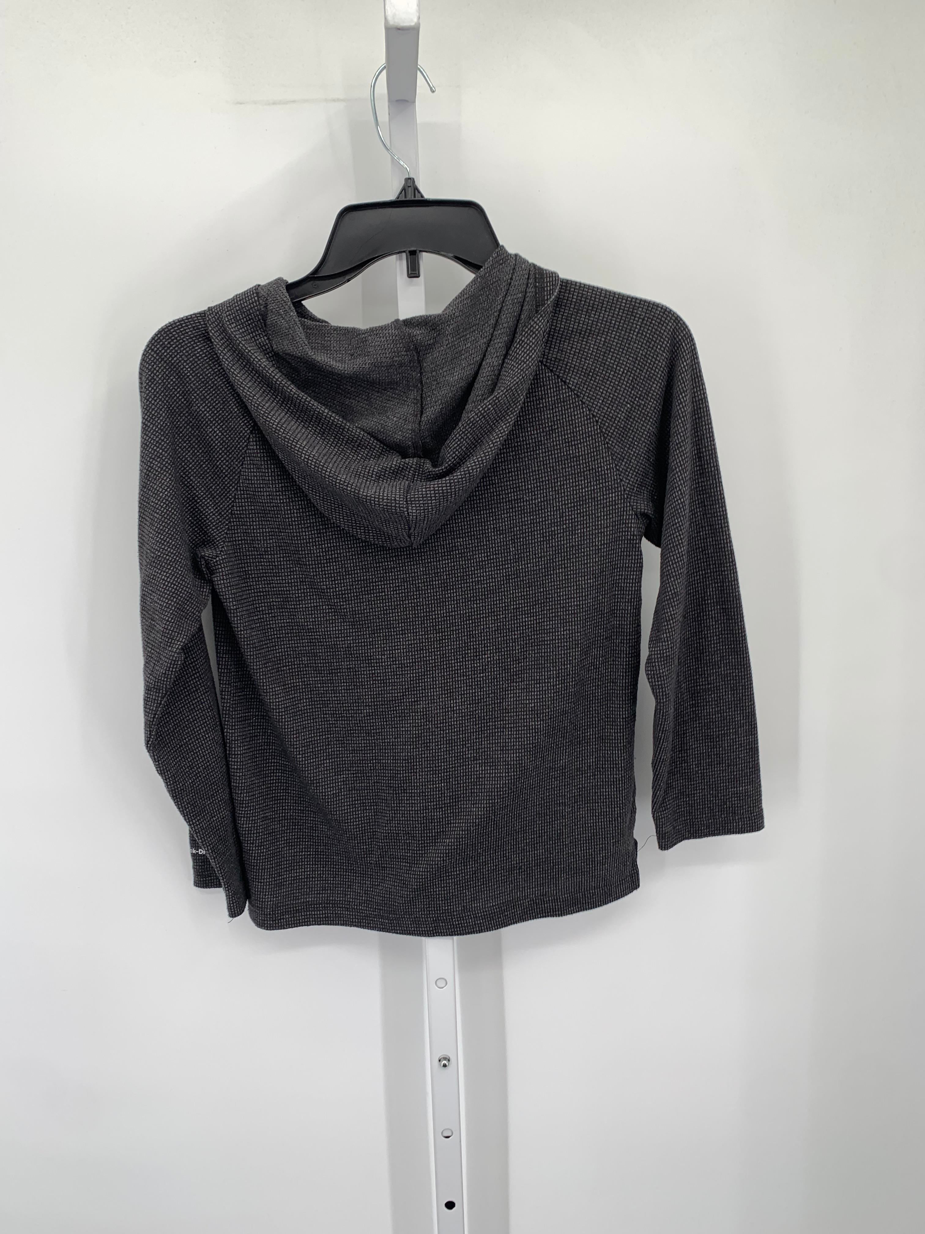 HOODED KNIT SHIRT