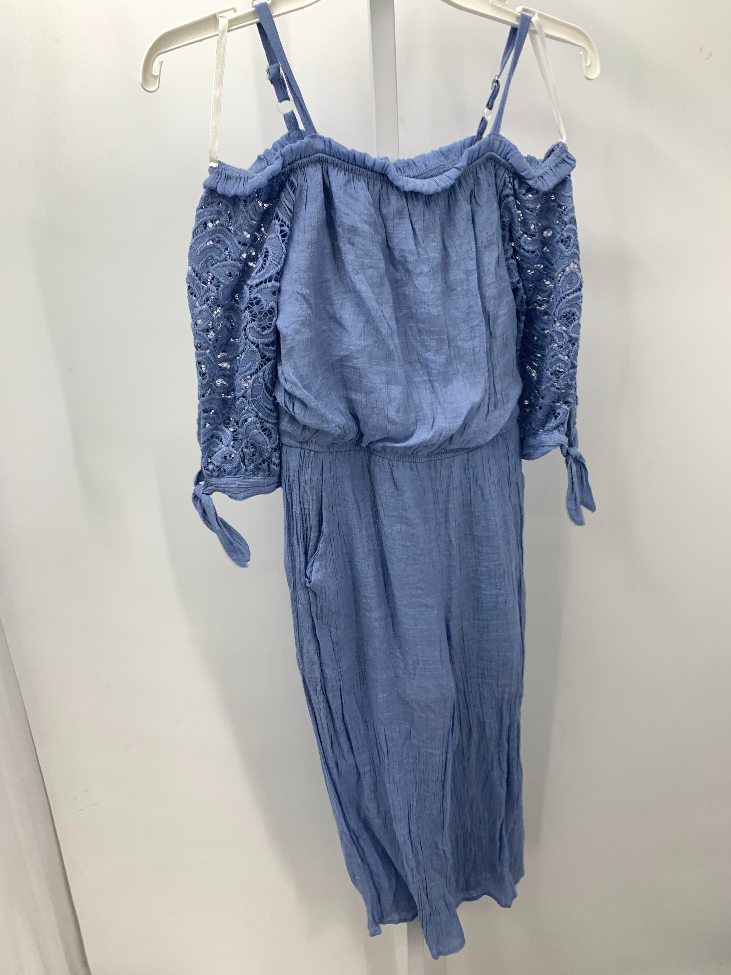 IZ Byer Size 14 Girls Long Slv. Romper