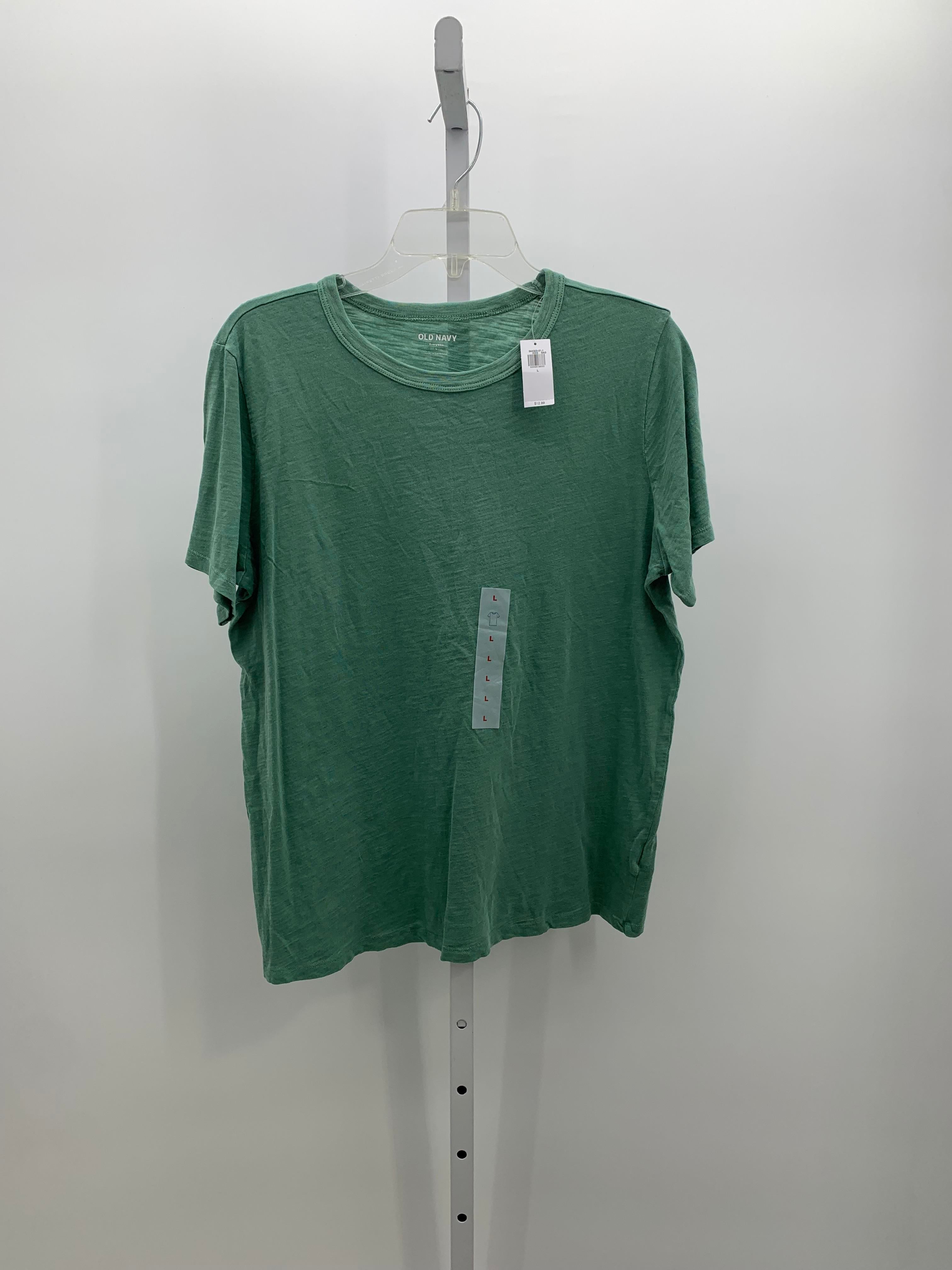 Old Navy Size Large Misses Short Sleeve Shirt