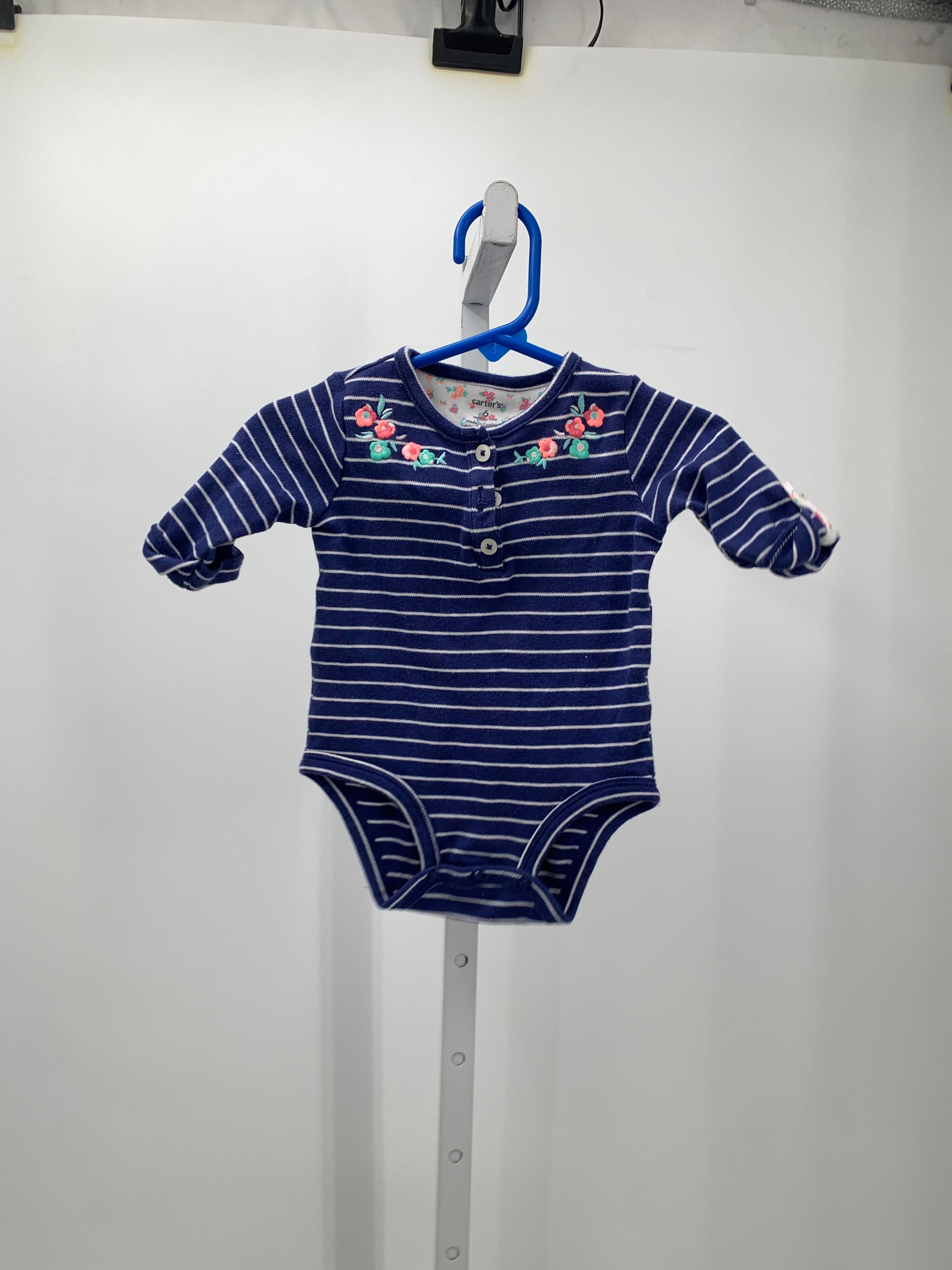 Carters Size 6 Months Girls Long Sleeve Shirt