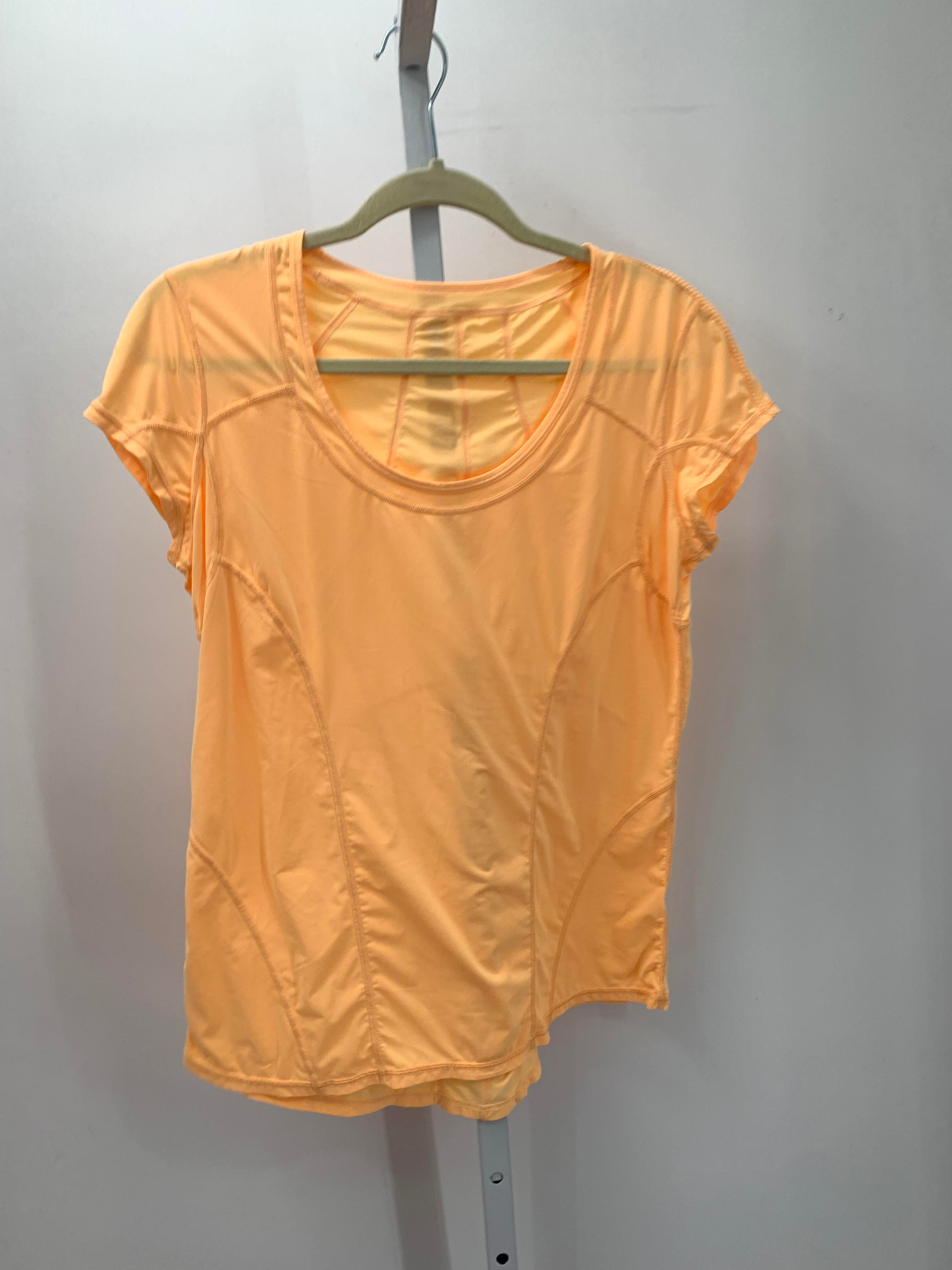Zella Size Extra Large Misses Short Sleeve Shirt